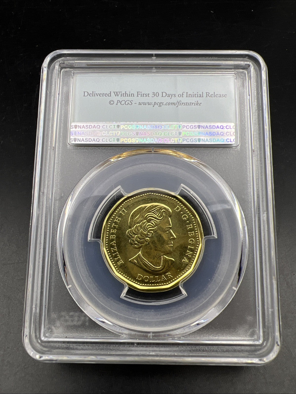 2016 Canada $1 Lucky Loonie Coin PCGS MS66 First Strike