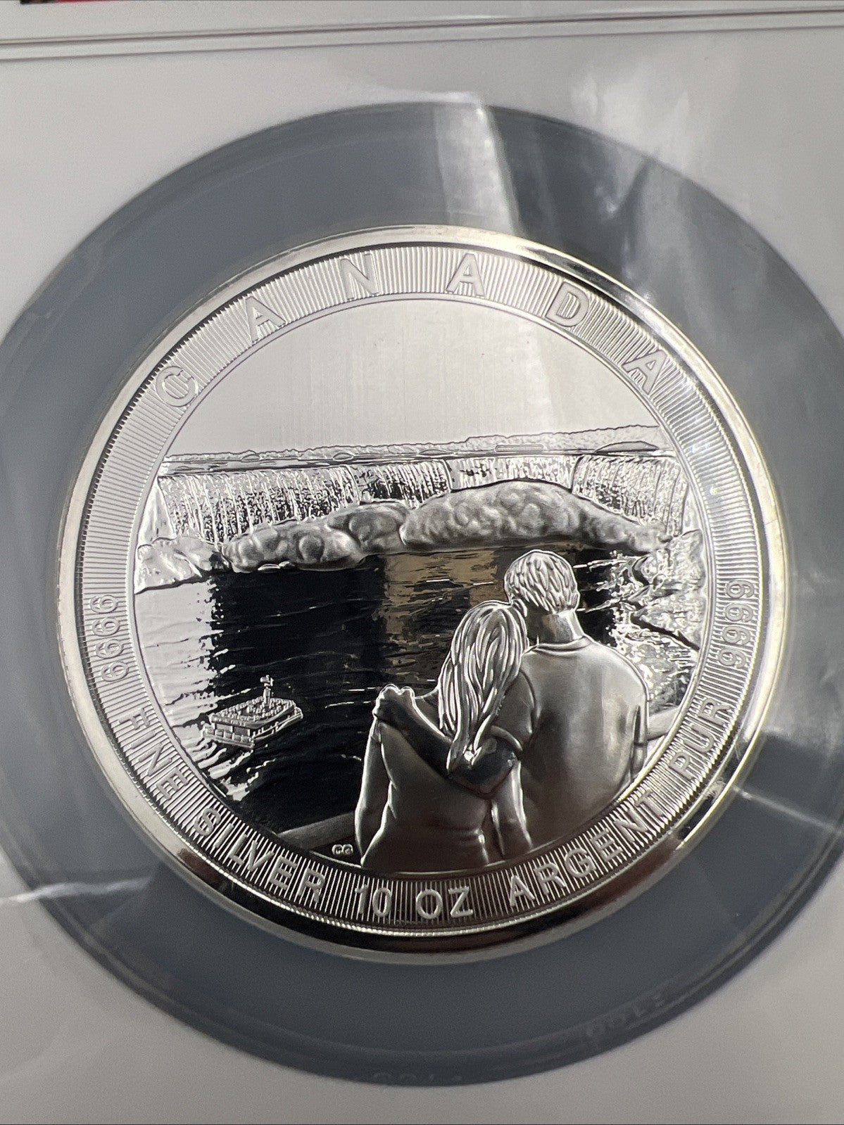 2017 Canada S$50 10 Oz Silver Niagara Falls Commemorative NGC MS69 FDOI
