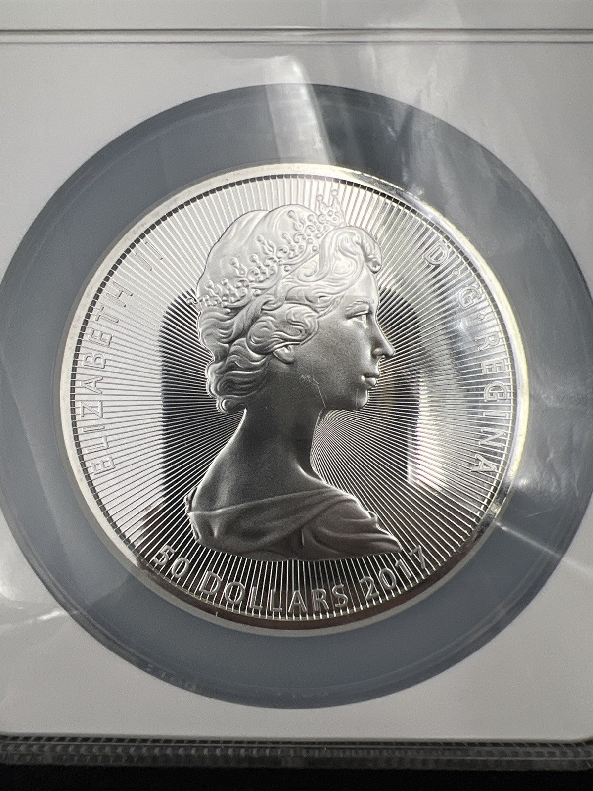 2017 Canada S$50 10 Oz Silver Niagara Falls Commemorative NGC MS69 FDOI