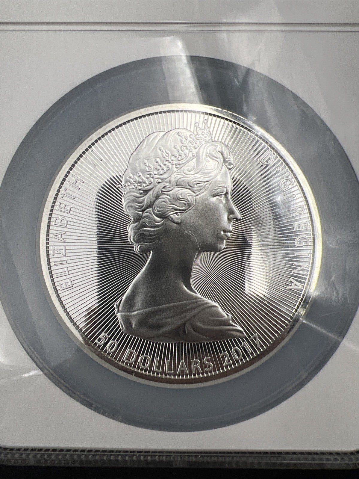 2017 Canada S$50 10 Oz Silver Niagara Falls Commemorative NGC MS69 FDOI