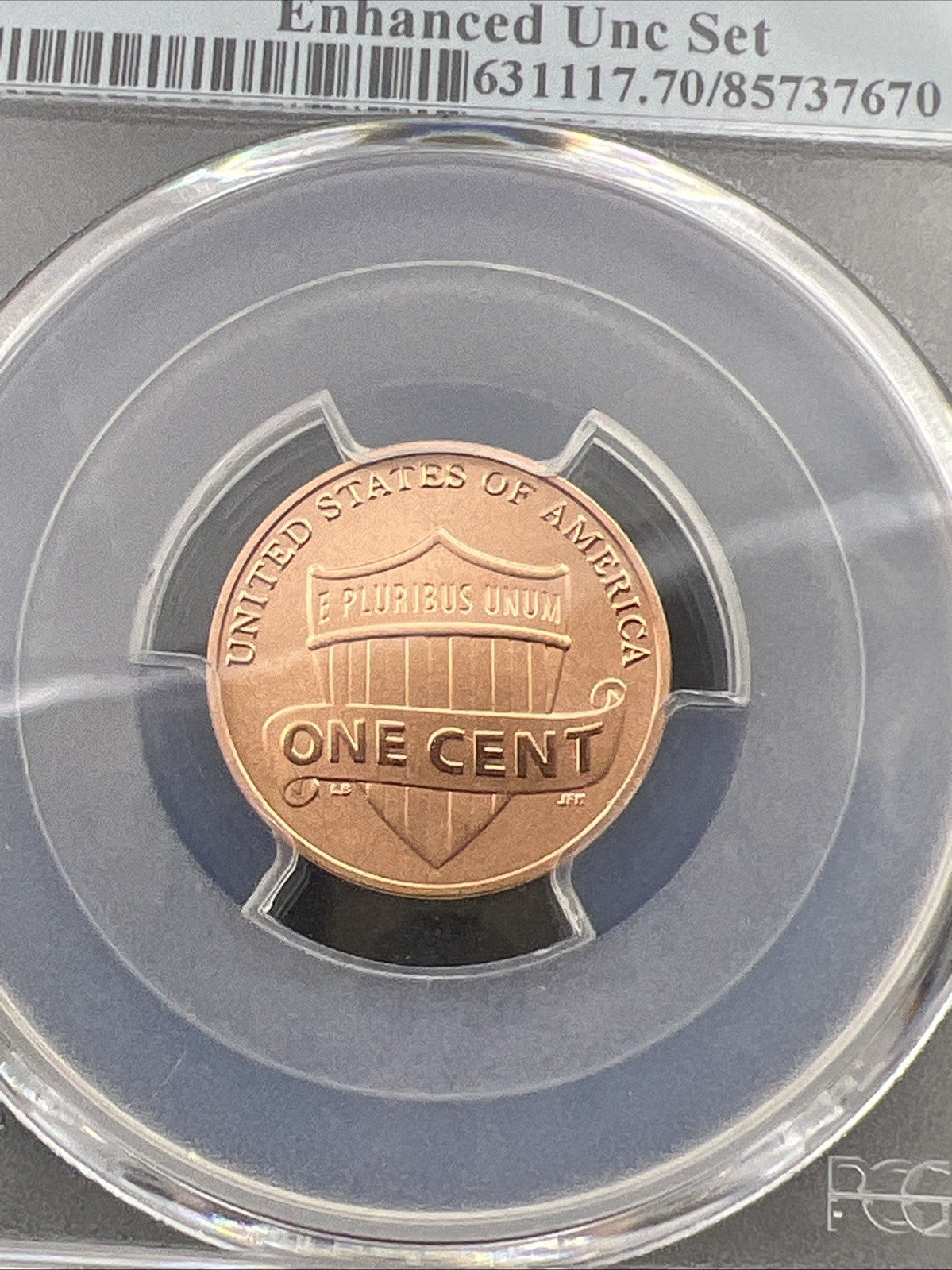 2017 S 1c Lincoln Shield Cent Enhanced Uncirculated Set PCGS SP70 First Strike