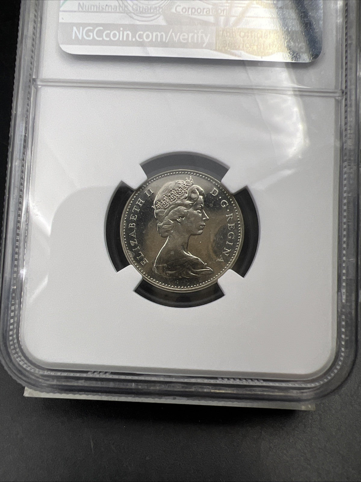 1965 5c Canada Proof-like Beaver Nickel Coin PL64 NGC Certified