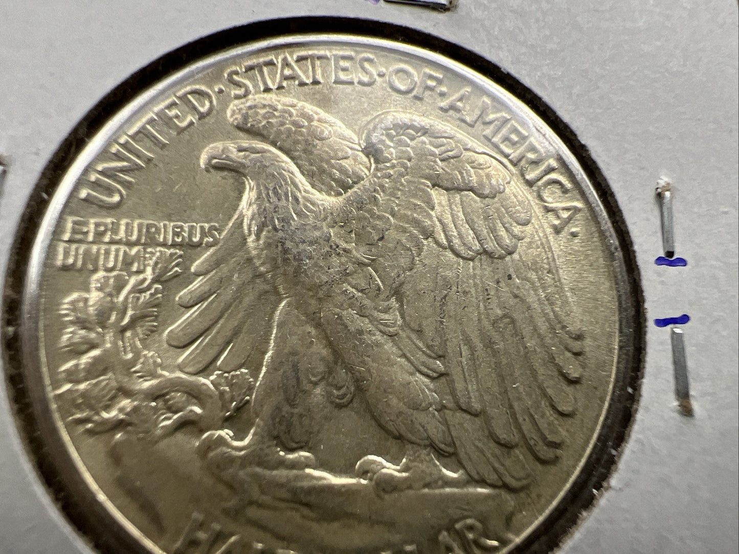 1942 P 50c Walking Liberty Silver Half Dollar AU About Uncirculated