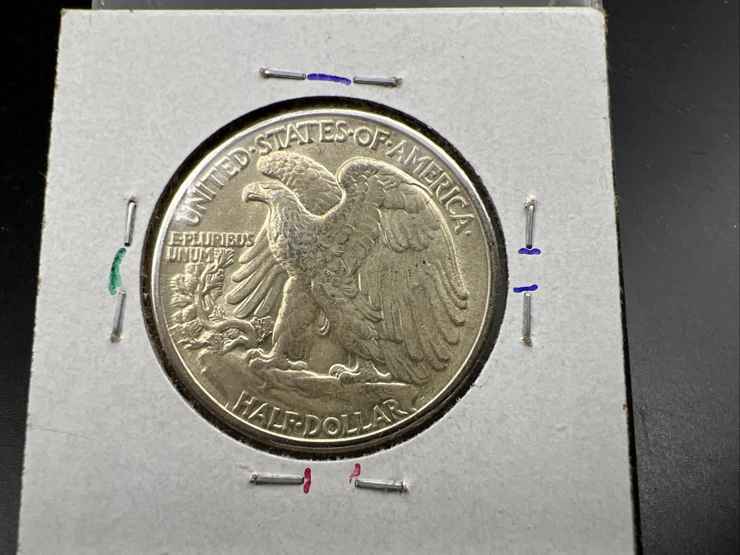 1942 P 50c Walking Liberty Silver Half Dollar AU About Uncirculated