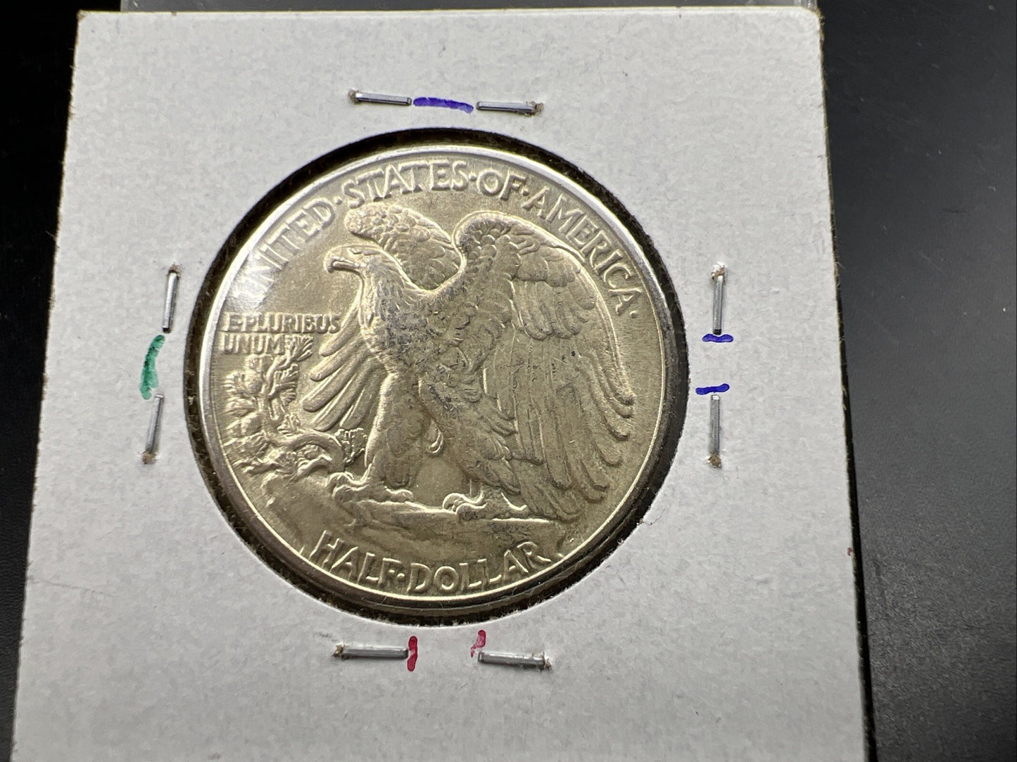 1942 P 50c Walking Liberty Silver Half Dollar AU About Uncirculated