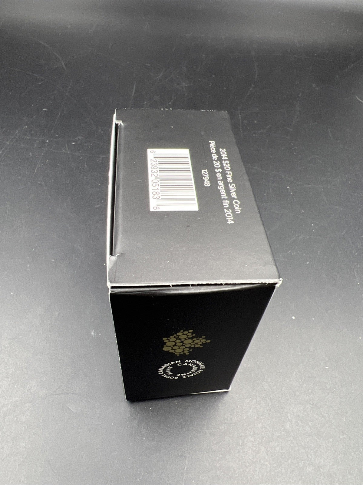 2014 Canada $20 1 oz Silver Proof Bison Fight Coin w/ Box COA SKU#A