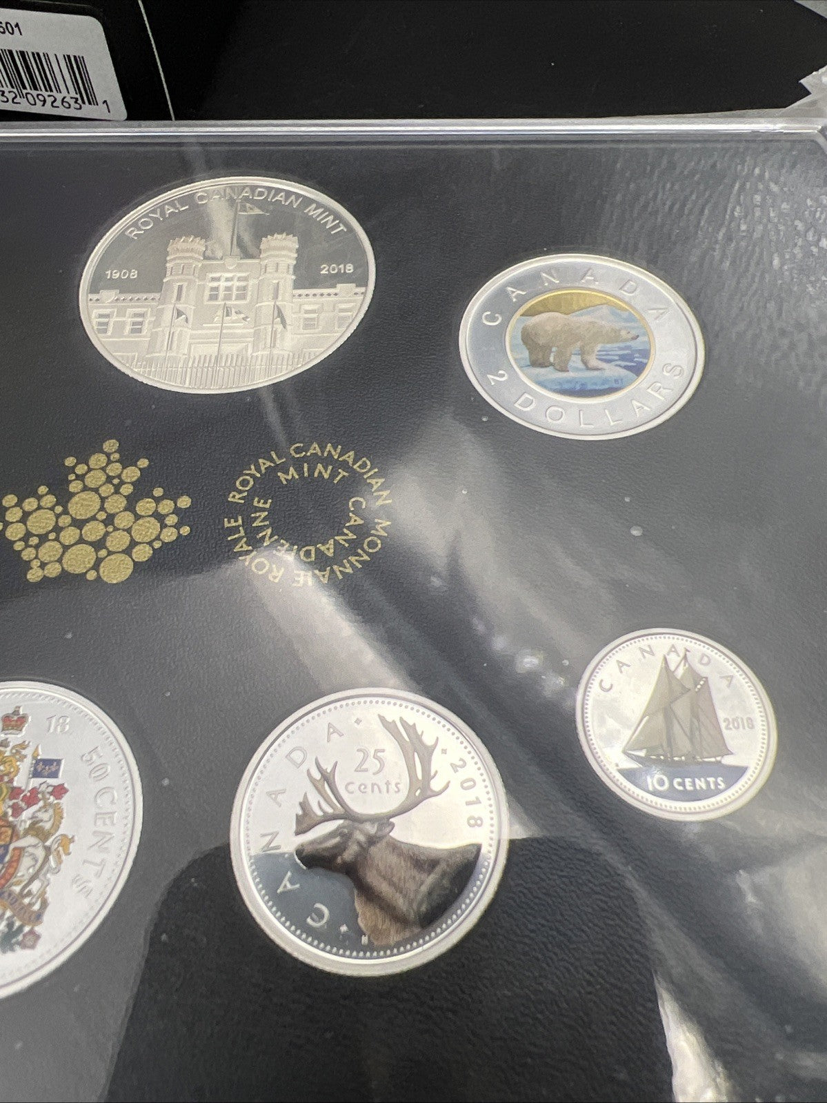 2018 Canada Fine Silver Colourized 6-Coin Proof Set Classic Coins #B