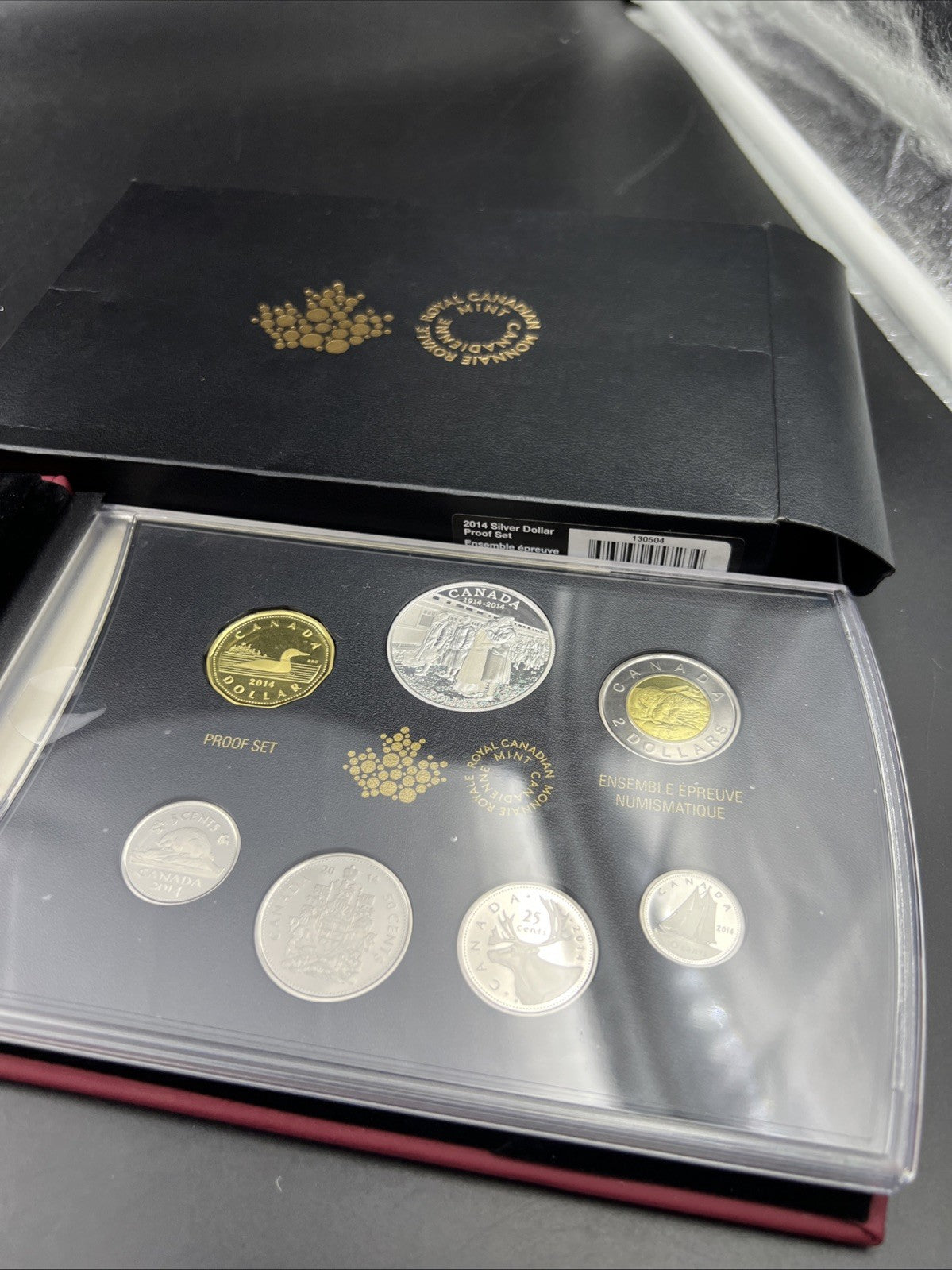 2014 Canada WW1 100th Anniversary Silver Dollar Proof Set w/ Box & COA