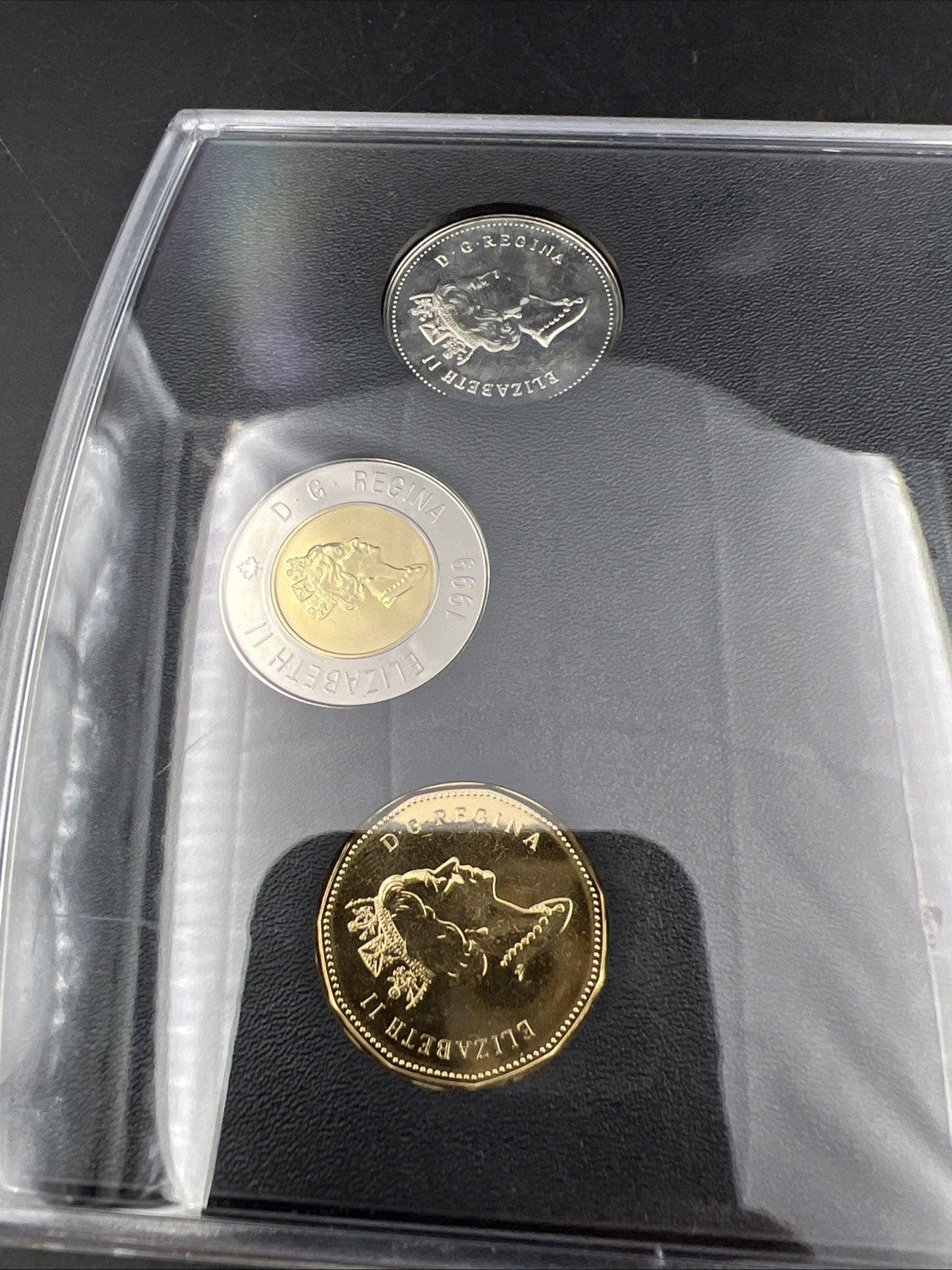 1999 Oh Canada Canadian Mint 7 coin Uncirculated Set in Case