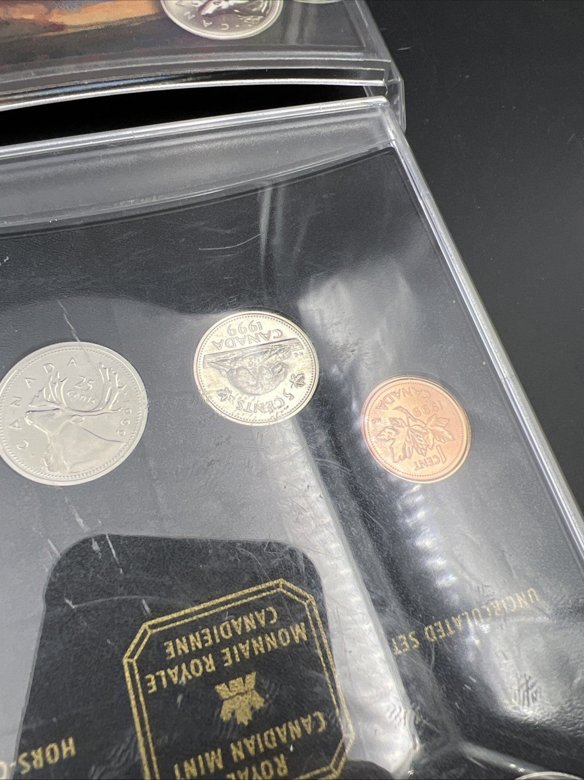 1999 Oh Canada Canadian Mint 7 coin Uncirculated Set in Case