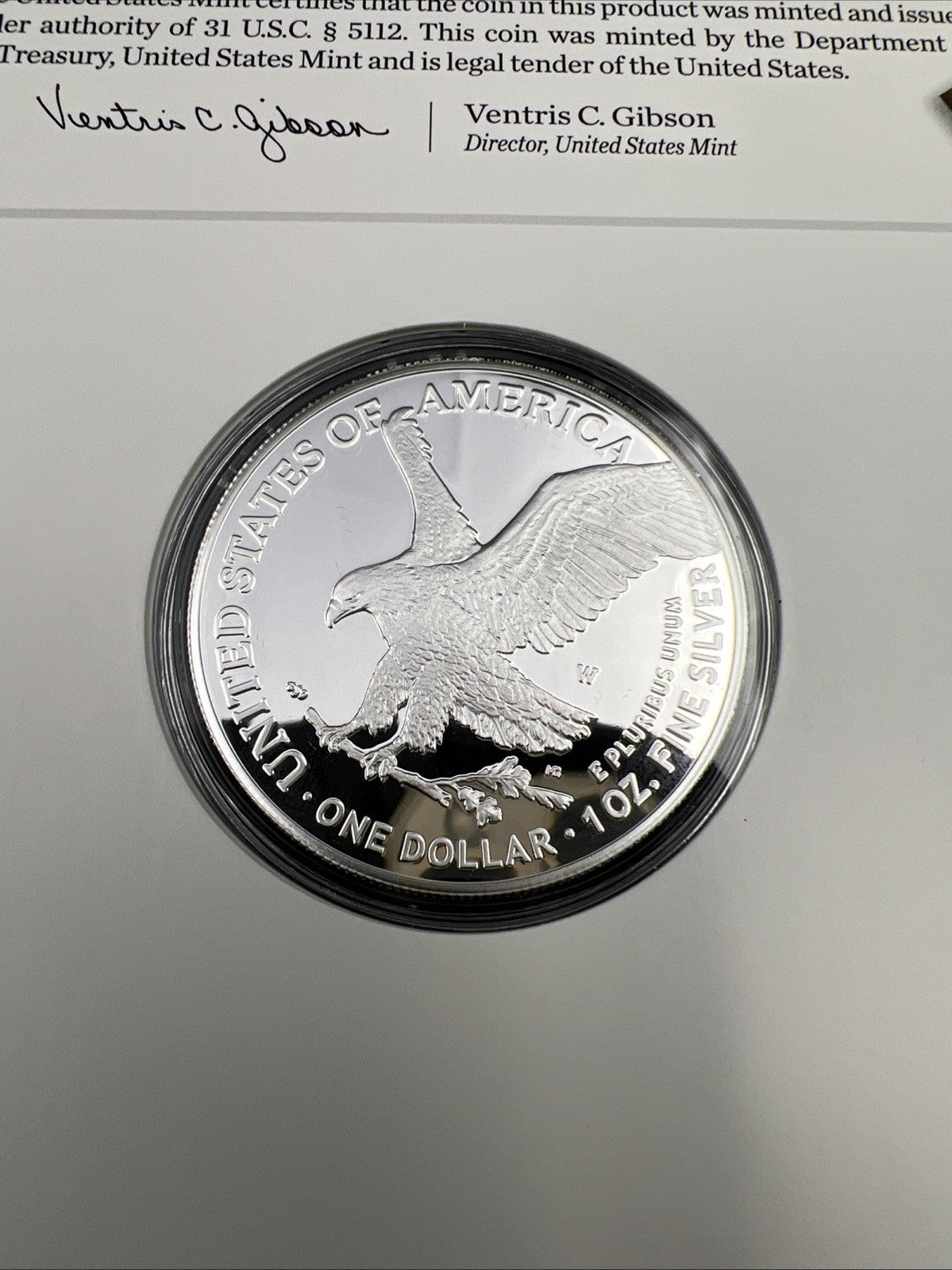 2024 United States Mint Congratulations Set $1 American Proof Silver Eagle #A