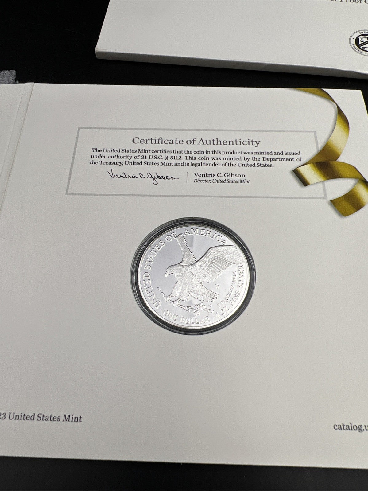 2024 United States Mint Congratulations Set $1 American Proof Silver Eagle #A