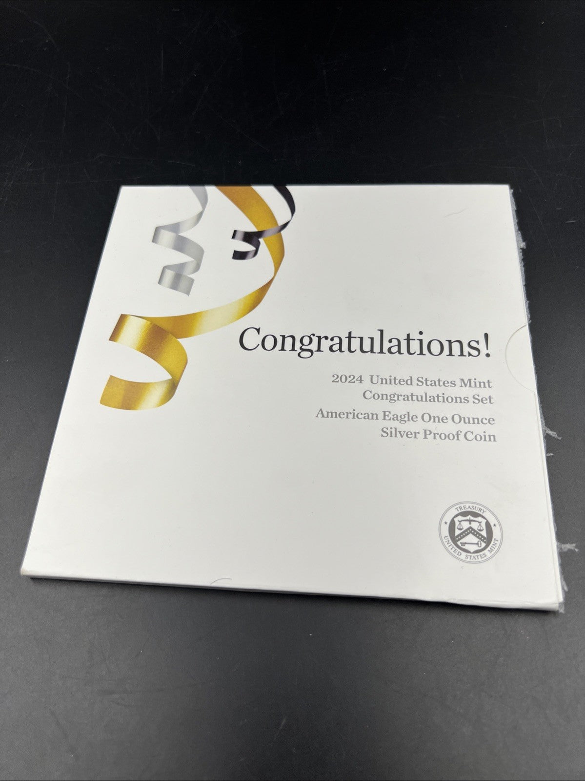 2024 United States Mint Congratulations Set $1 American Proof Silver Eagle #A