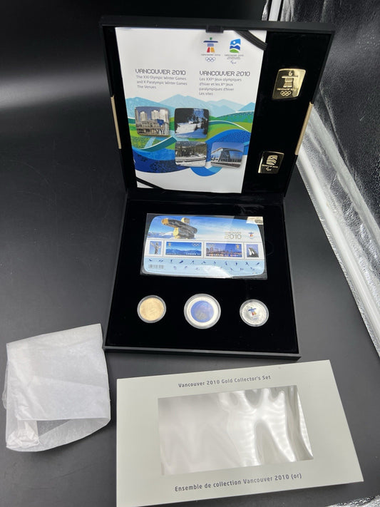 Canada Thematic Collection Vancouver 2010 Gold Collectors Set