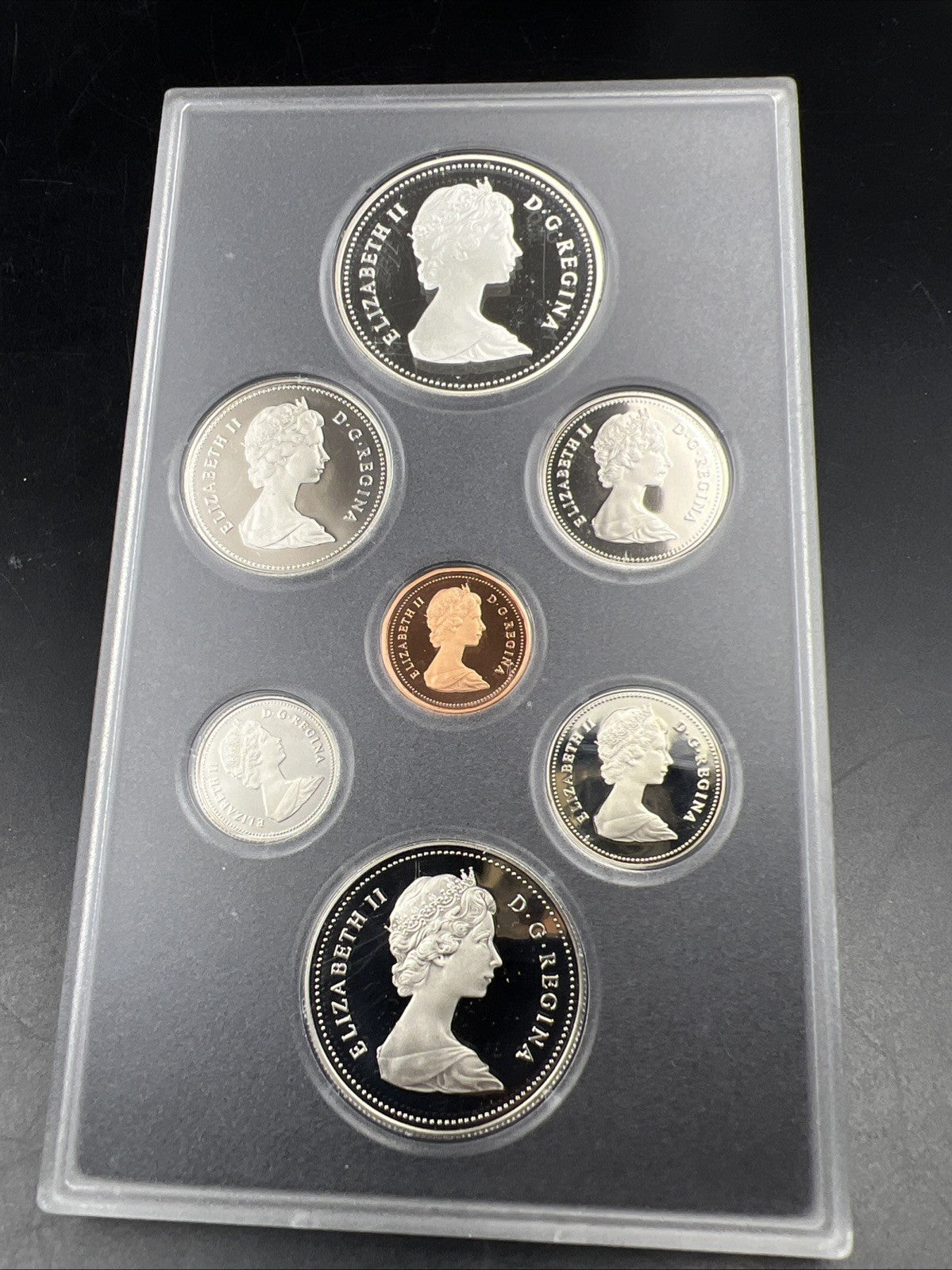 1982 Canada Double Dollar Proof Set Gem Uncirculated Coins no Box or COA