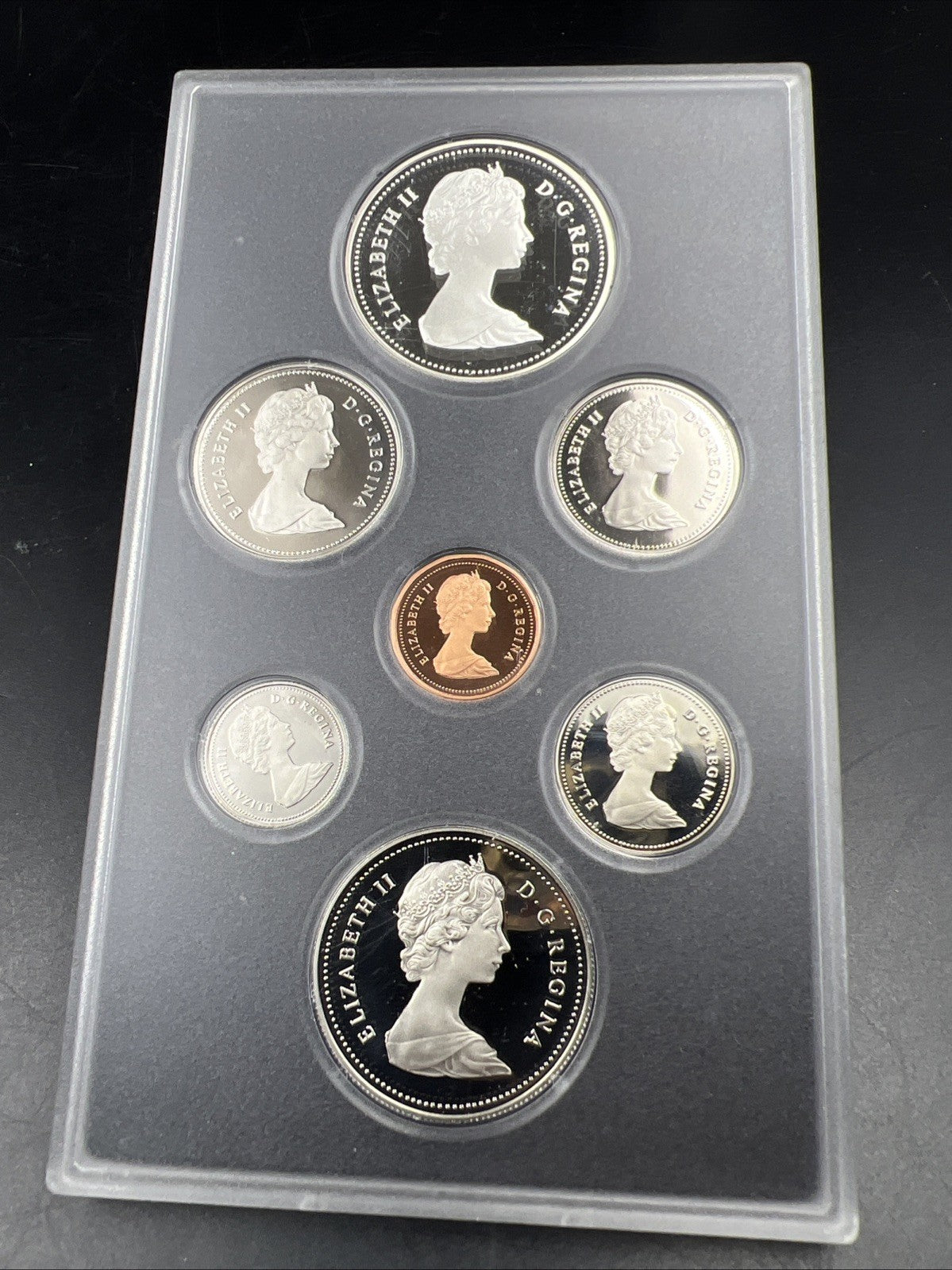 1982 Canada Double Dollar Proof Set Gem Uncirculated Coins no Box or COA