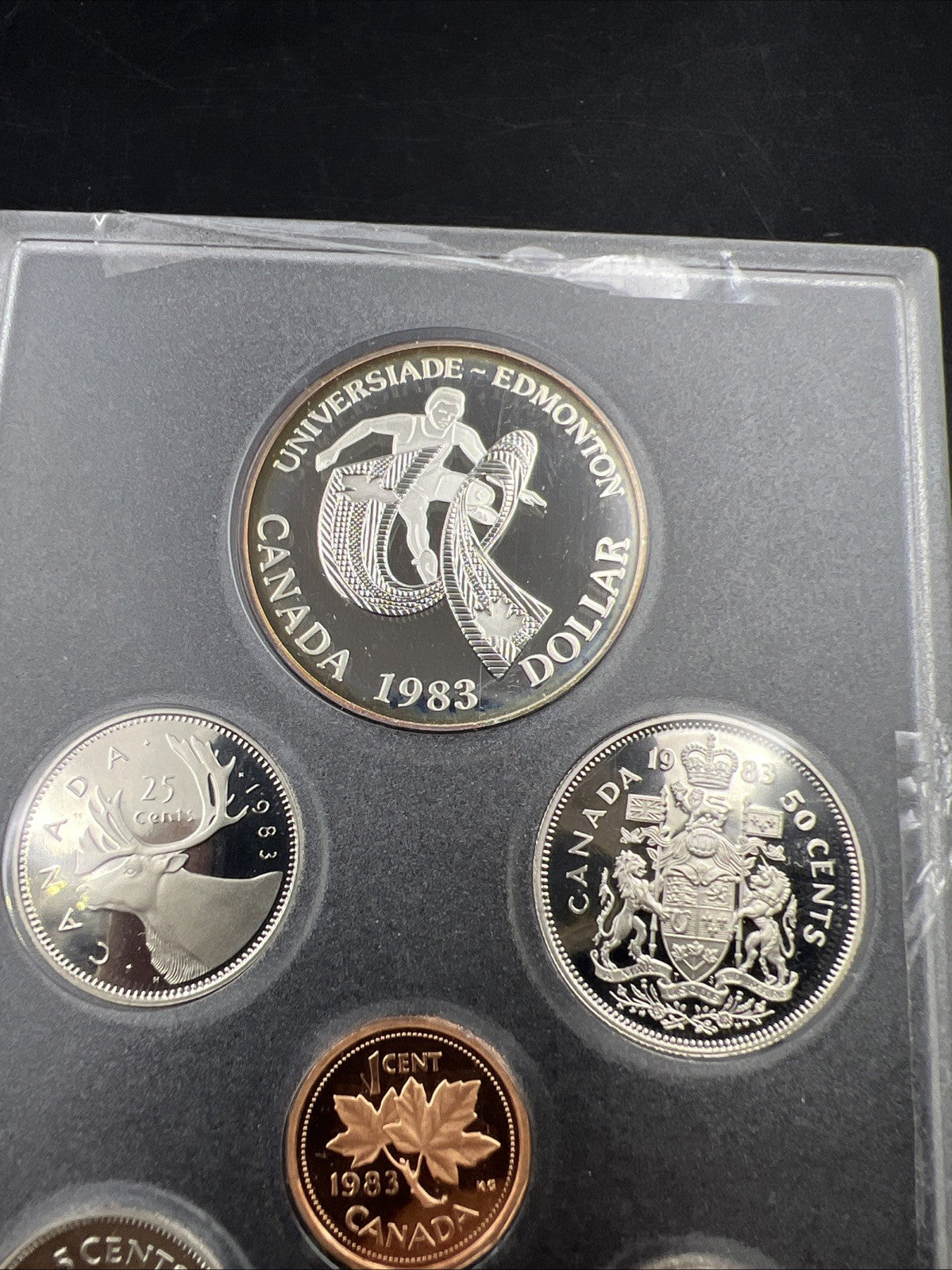 1983 Canada Double Dollar Proof Set Gem Uncirculated Coins no Box or COA