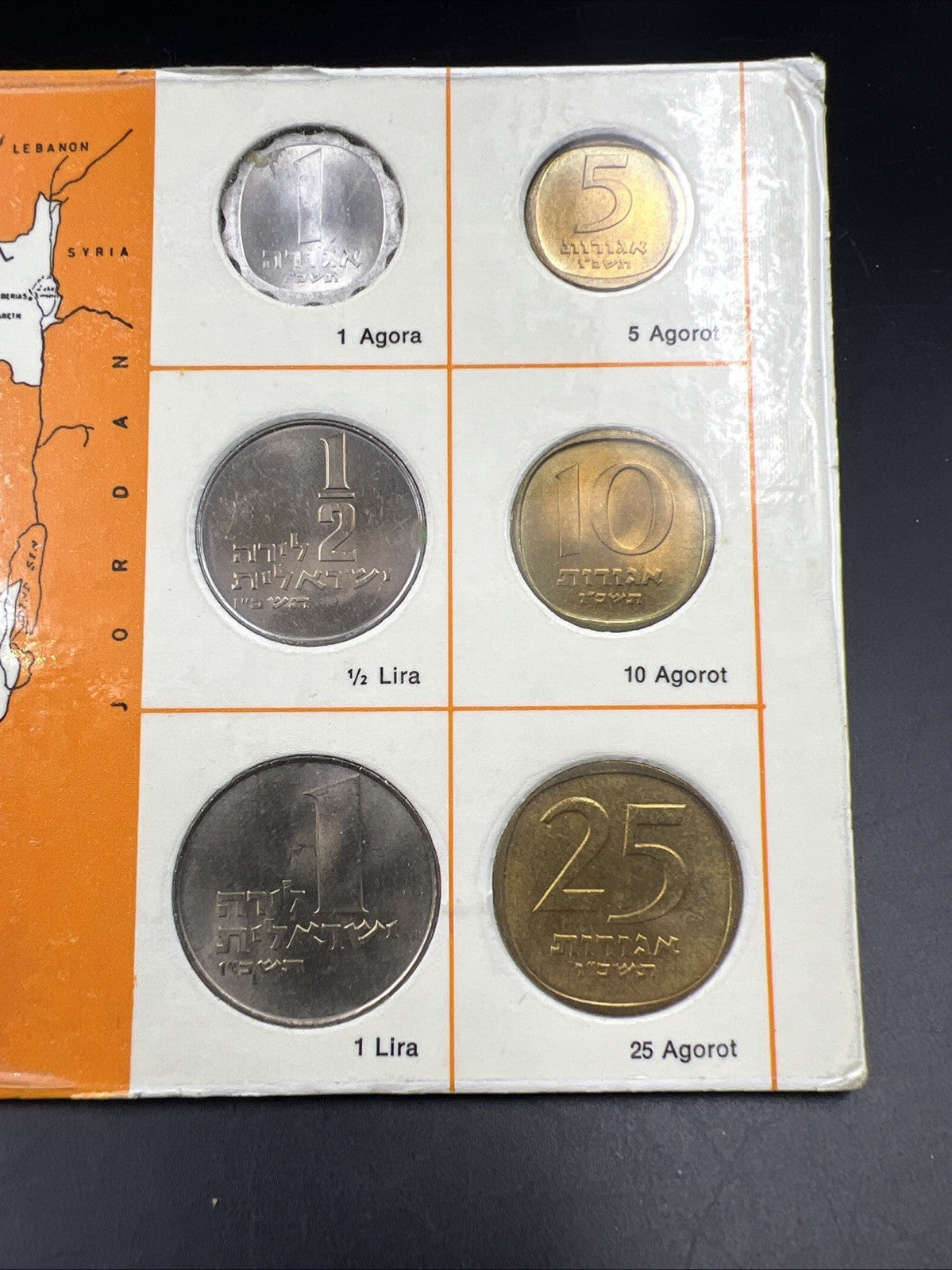 1966 Israel Coin & Medals set 6 Proof Like Issues Tel Aviv Mint