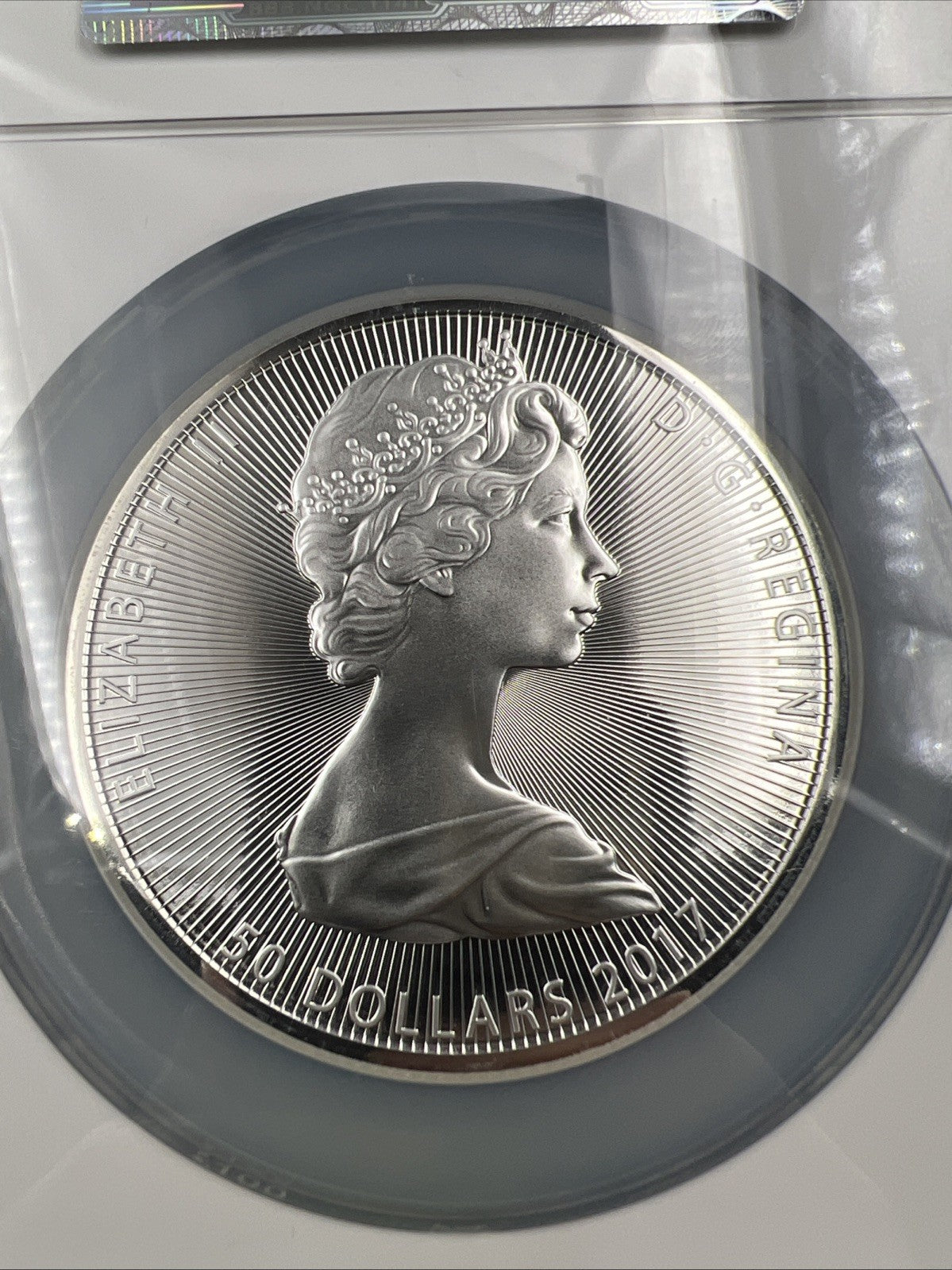 2017 Canada S$50 10 Oz Silver Niagara Falls Commemorative NGC MS69 FDOI #002