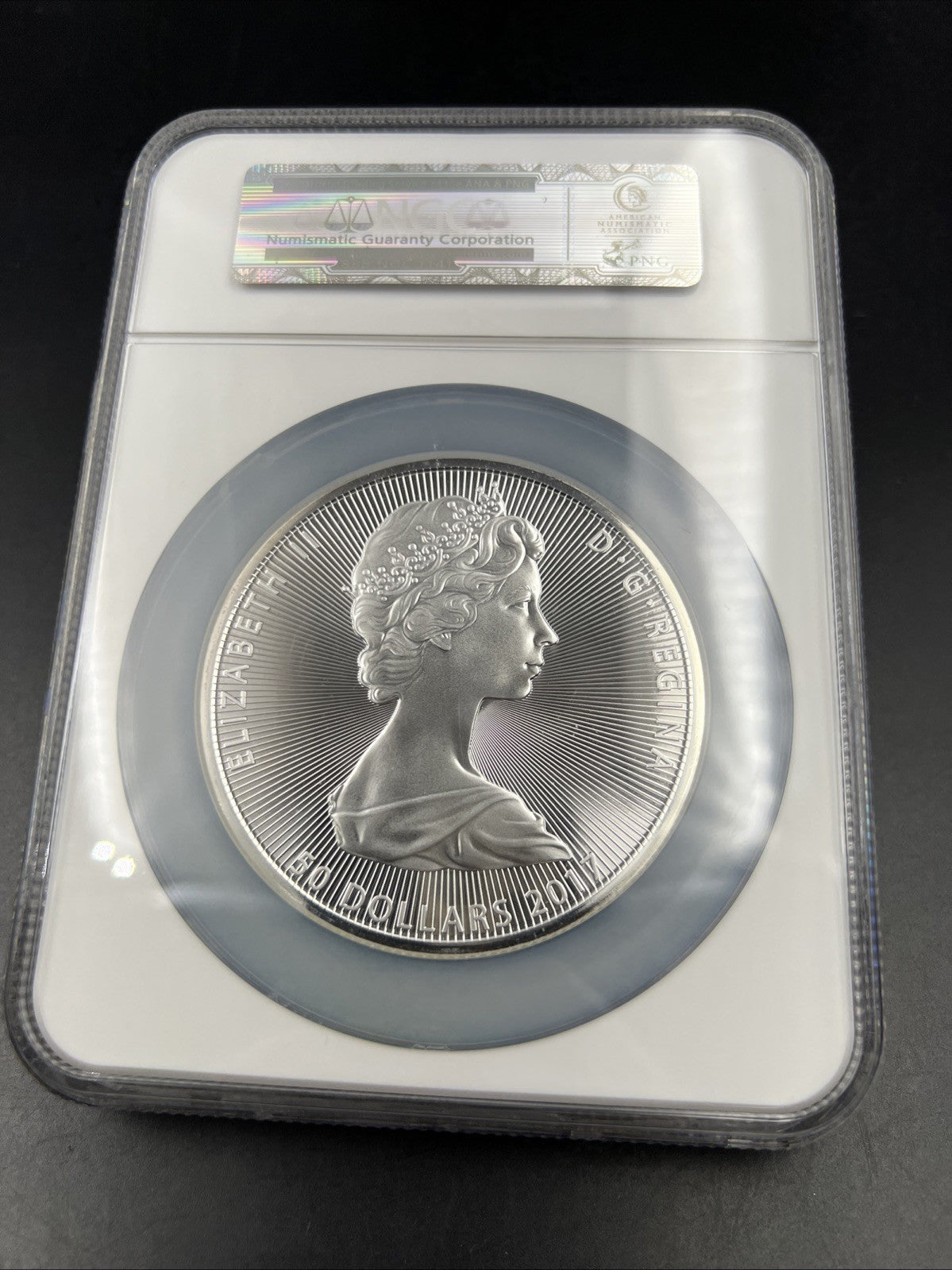2017 Canada S$50 10 Oz Silver Niagara Falls Commemorative NGC MS69 FDOI #002