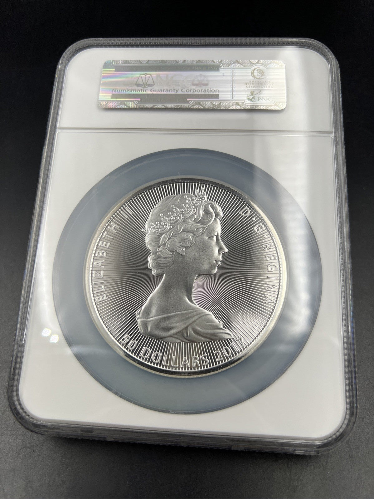 2017 Canada S$50 10 Oz Silver Niagara Falls Commemorative NGC MS69 FDOI #002