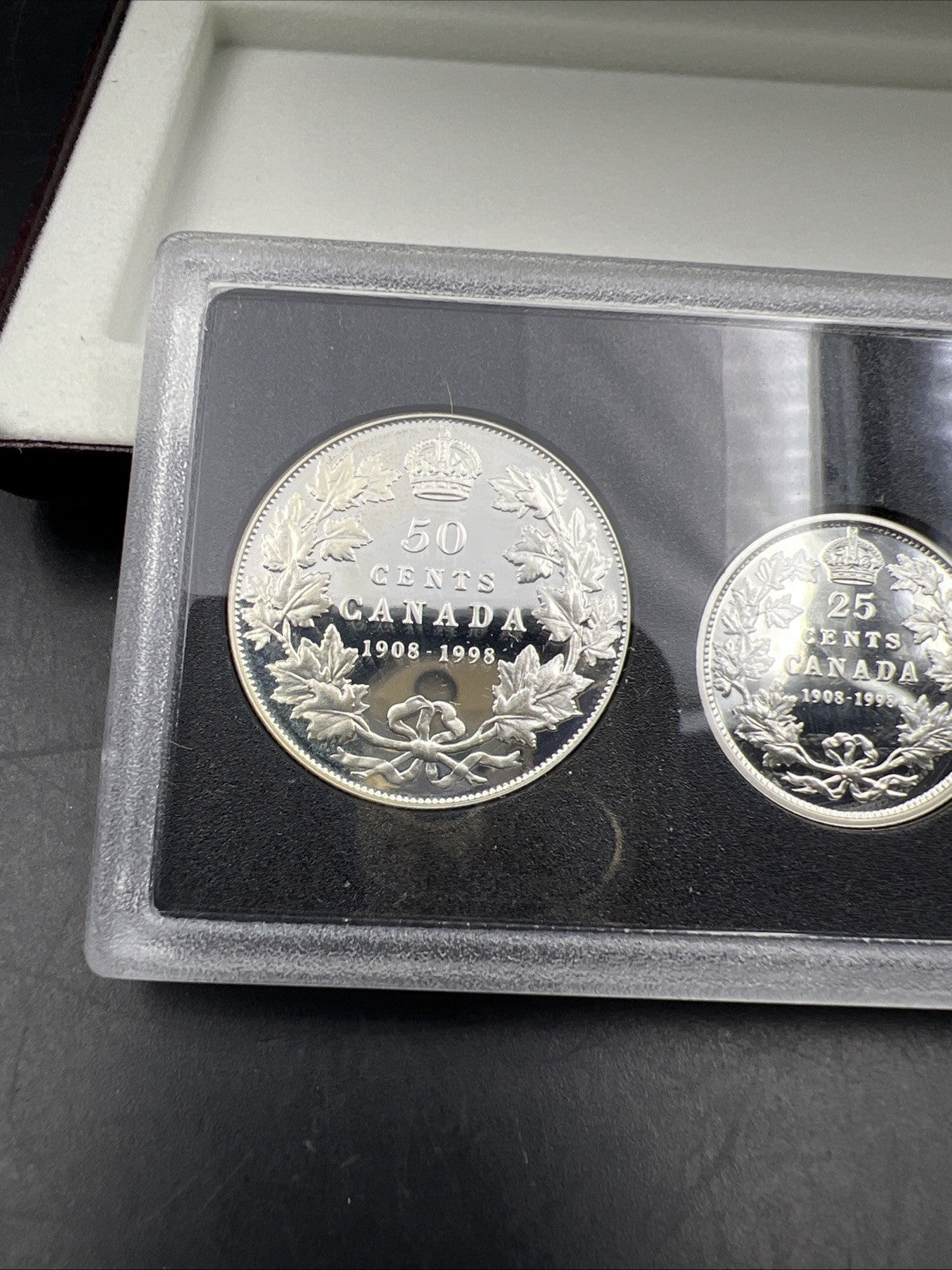 1998 Ottawa Gem DCAM Proof Set 100th Anniversary w/ used Box & COA SKU#A