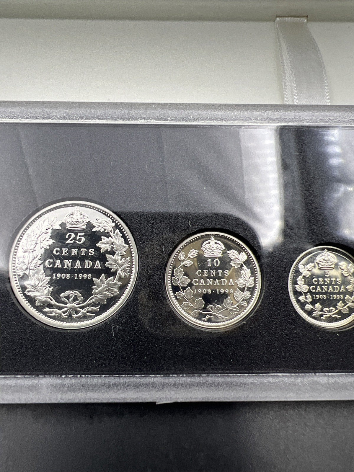 1998 Ottawa Gem DCAM Proof Set 100th Anniversary w/ used Box & COA SKU#A
