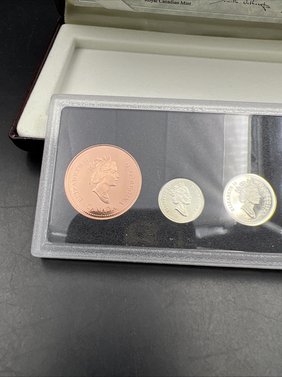 1998 Ottawa Gem DCAM Proof Set 100th Anniversary w/ used Box & COA SKU#A