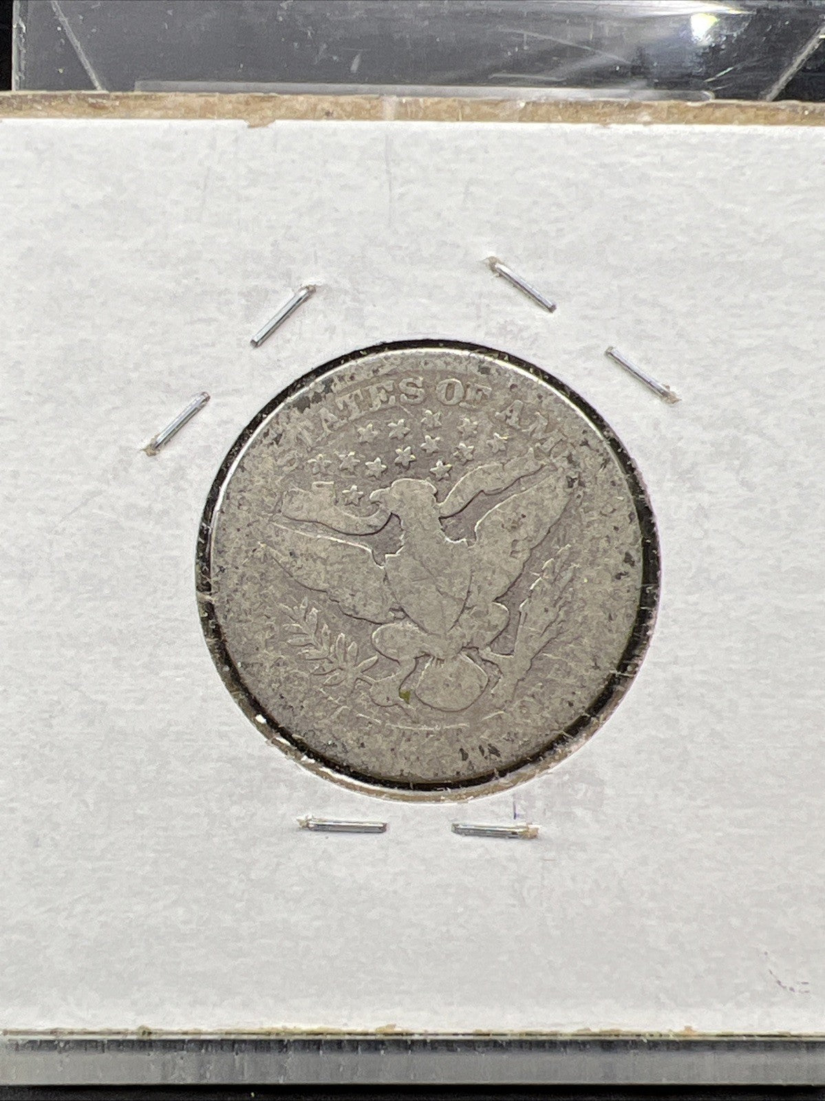 1892 25c Barber Silver Quarter Coin AG About Good First Year of Issue SKU#92A