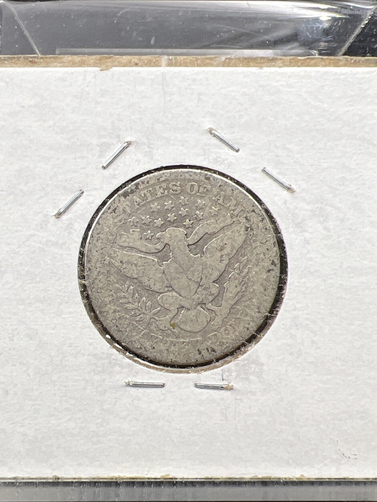 1892 25c Barber Silver Quarter Coin AG About Good First Year of Issue SKU#92A