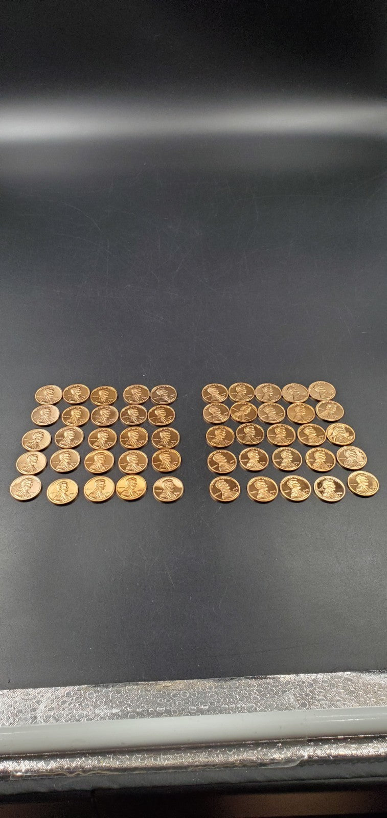 2000 S Proof 50 coin Lincoln Cent BU Uncirculated Roll In Plastic Tube