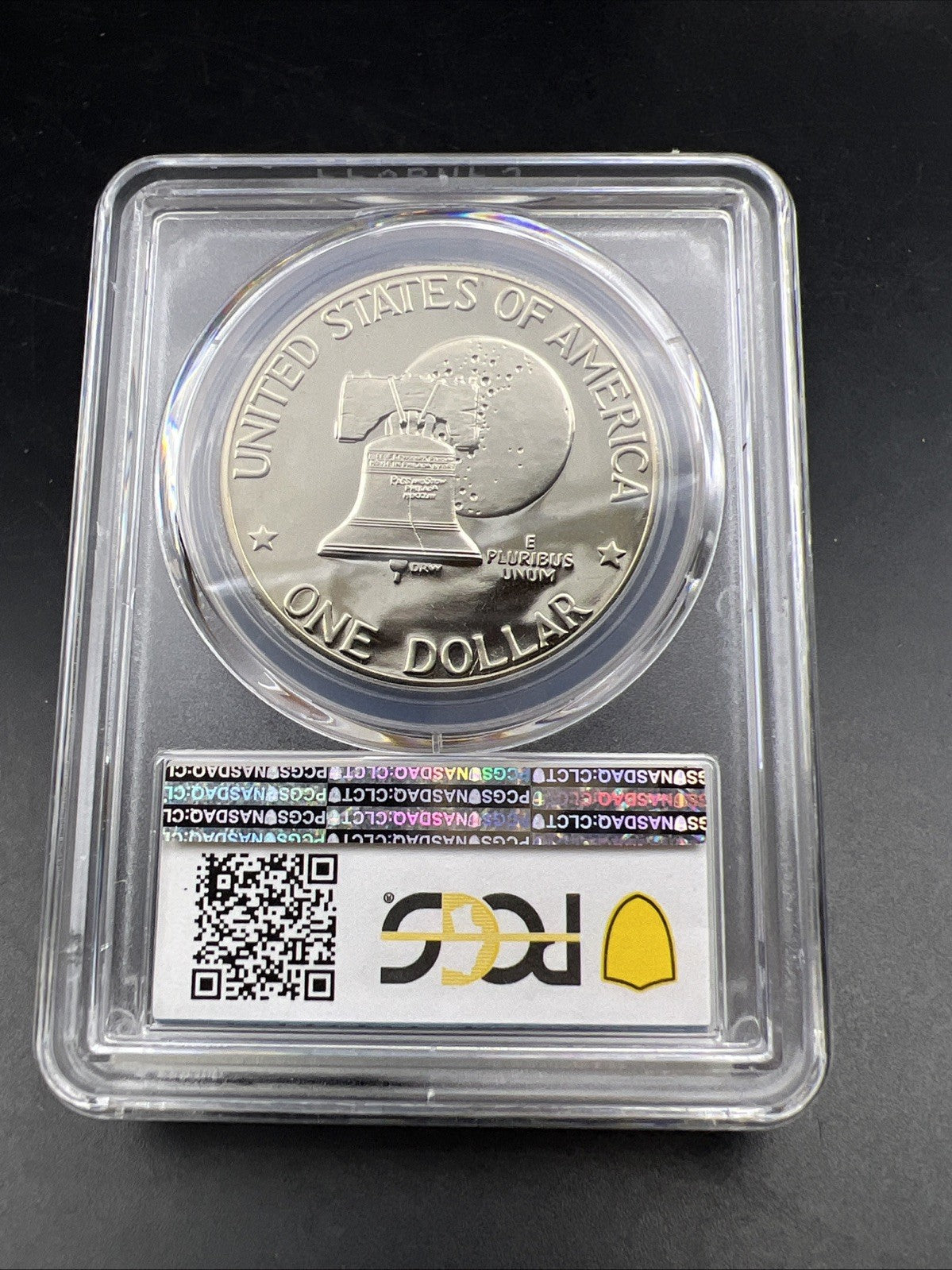 1976 S $1 Ike Eisenhower Proof Clad Dollar Coin PCGS PR69 DCAM Type 2 #240