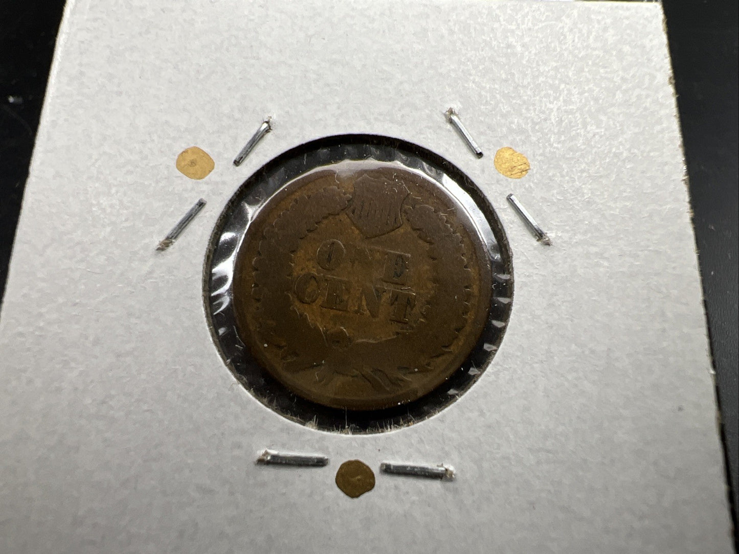 1864 1c Indian Cent Penny Coin AG / G Circ Bronze SKU#A