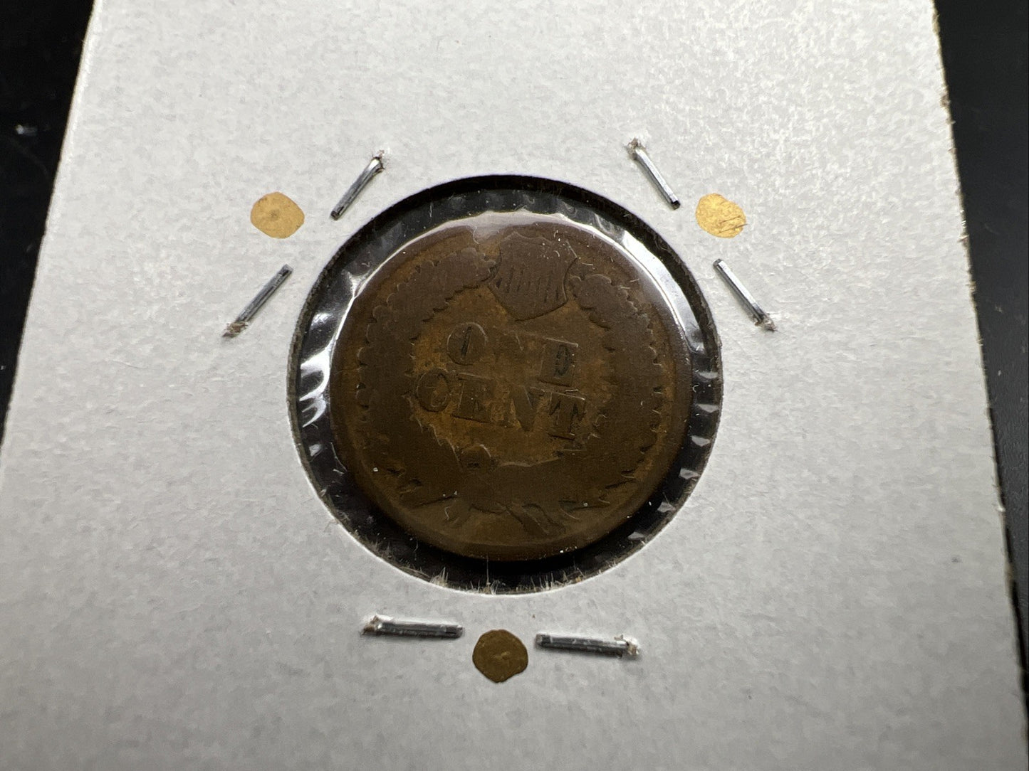 1864 1c Indian Cent Penny Coin AG / G Circ Bronze SKU#A