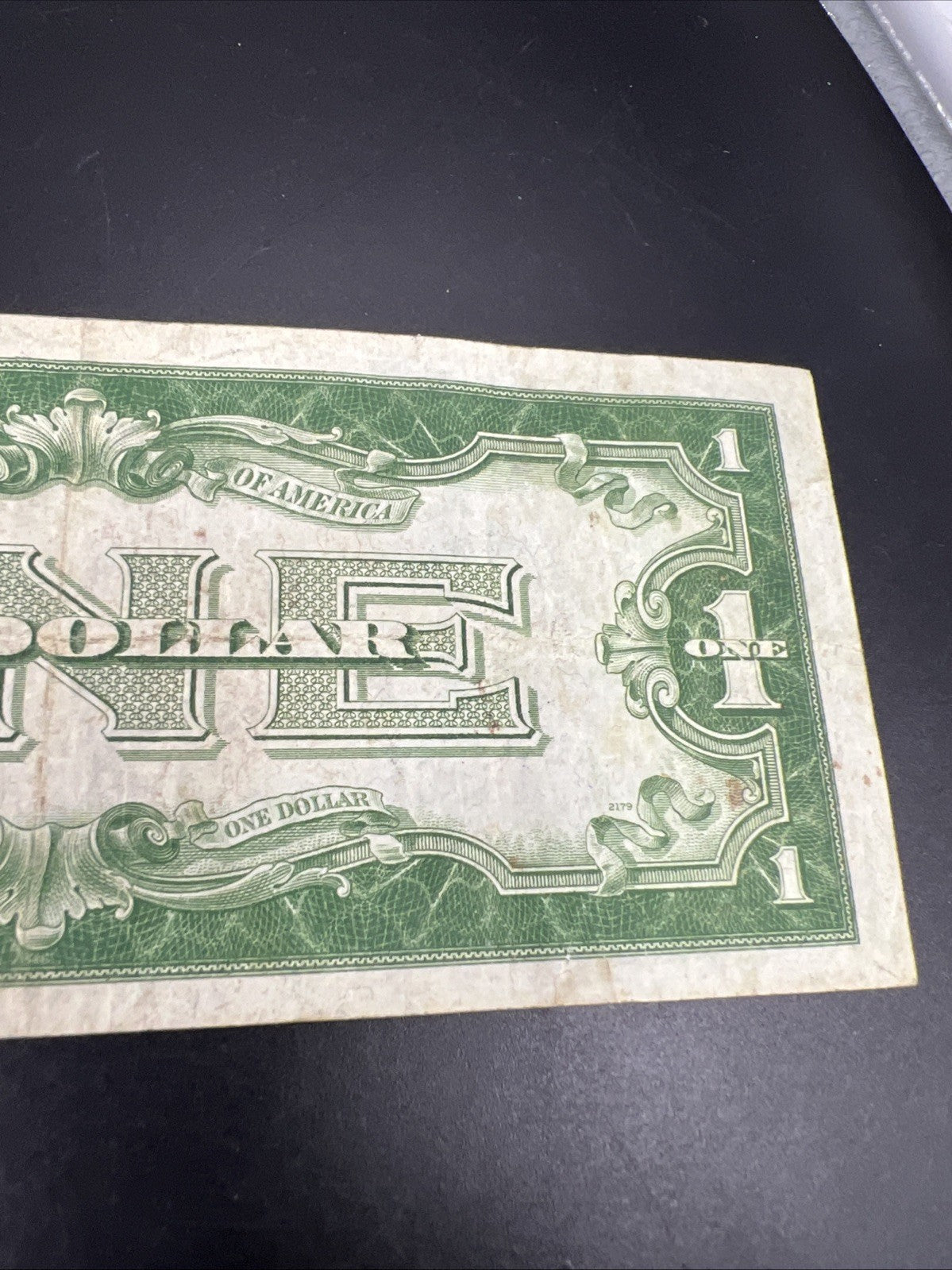 1928 A $1 One Dollar Silver Certificate Funny back Note Fine Circ #366