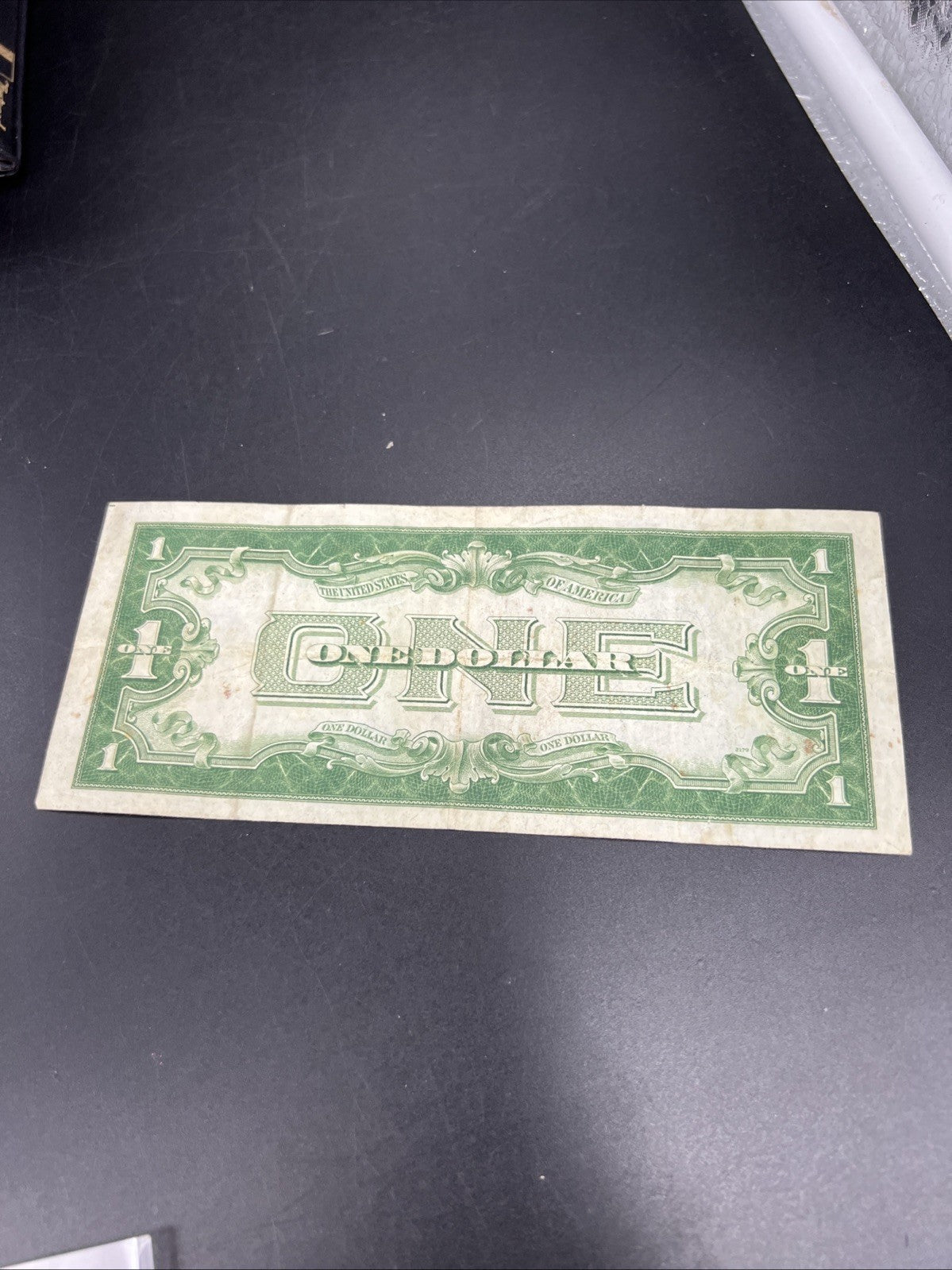 1928 A $1 One Dollar Silver Certificate Funny back Note Fine Circ #366