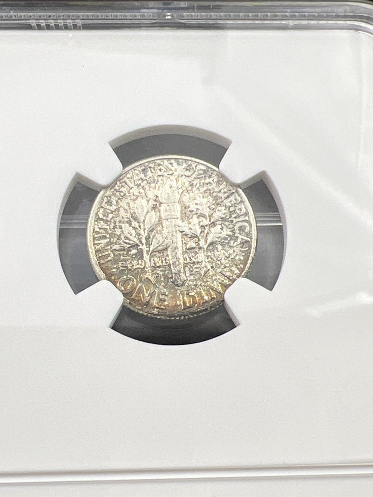 1958 P 10c Roosevelt Silver Dime Coin MS66 NGC Gem BU Certified #197 Neat Toning