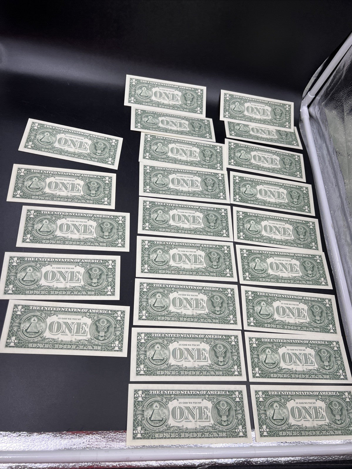 Lot of 23 Consecutive 1995 * Star FRN $1 Federal Reserve Notes Choice UNC
