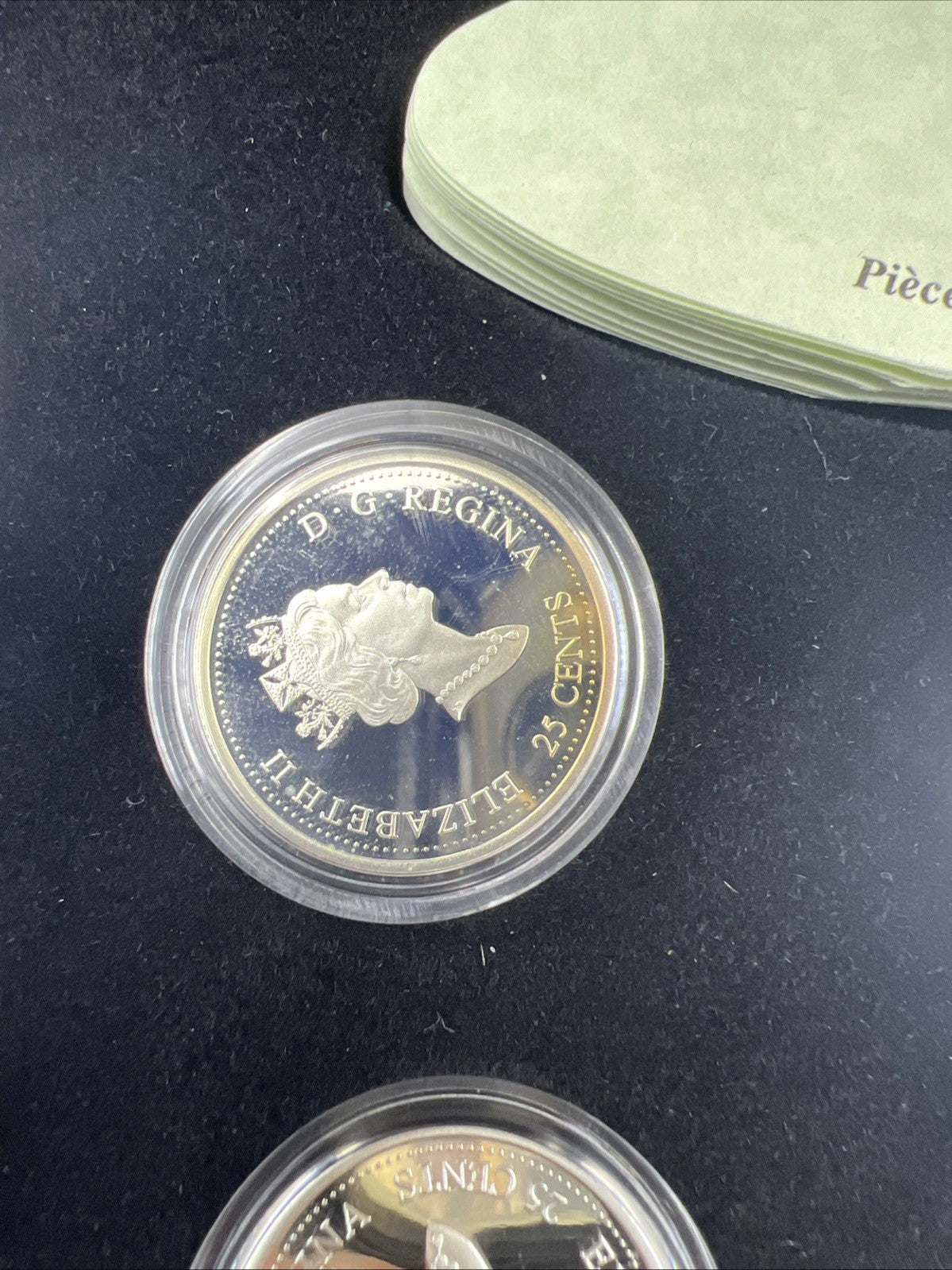 2000 Canada 12 Coin Sterling Silver Millenium Proof Quarter Set w/ Box & COA #E1