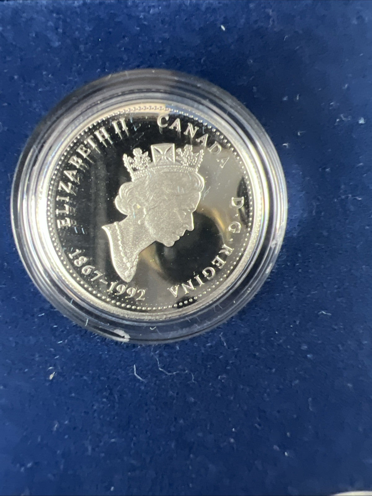 Canada Proof 1992 125th Confederation Anniversary Silver Quarters Dollar Set #2C