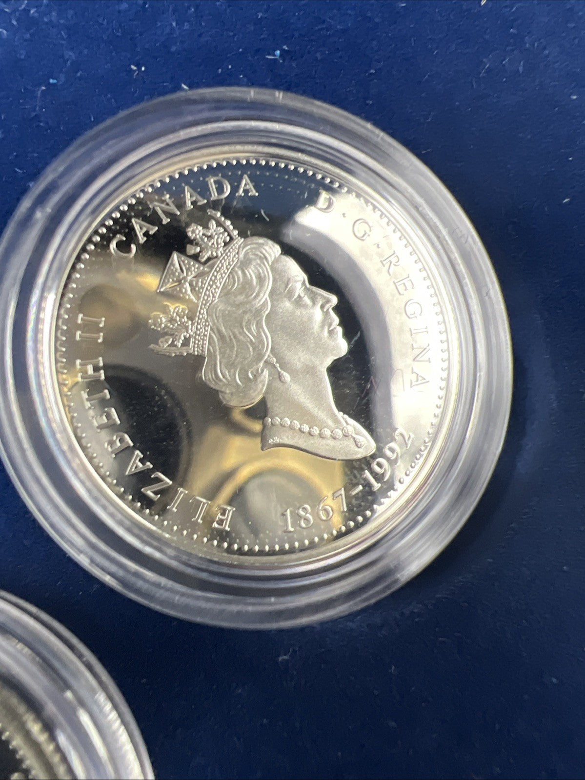 Canada Proof 1992 125th Confederation Anniversary Silver Quarters Dollar Set #2C
