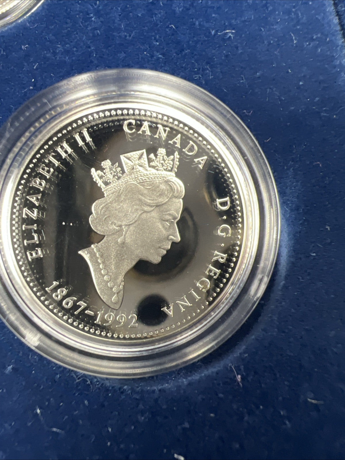Canada Proof 1992 125th Confederation Anniversary Silver Quarters Dollar Set #2C