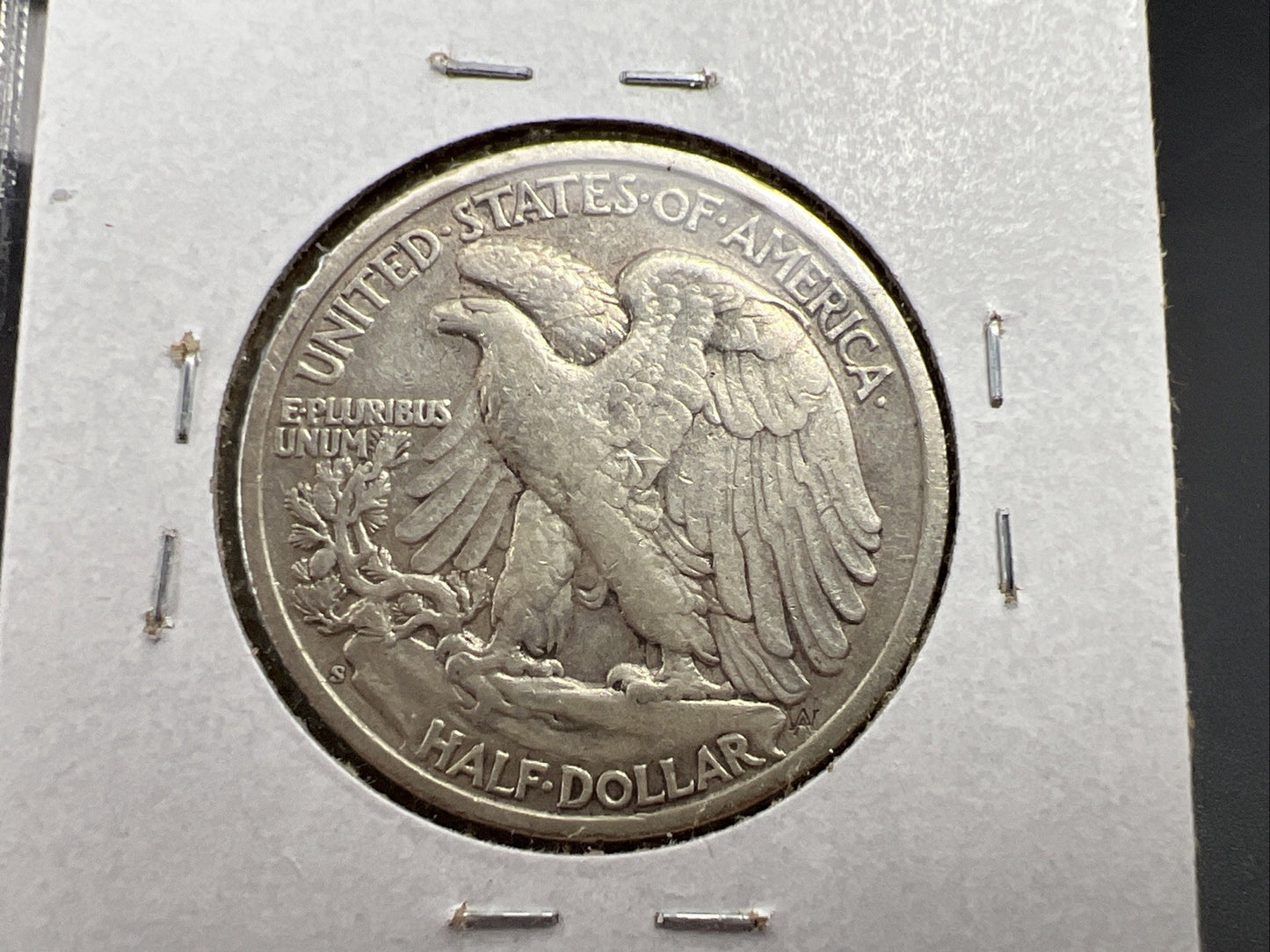 1942 S Walking Liberty Half Dollar Coin Double Die Obverse DDO CH VF FS-101
