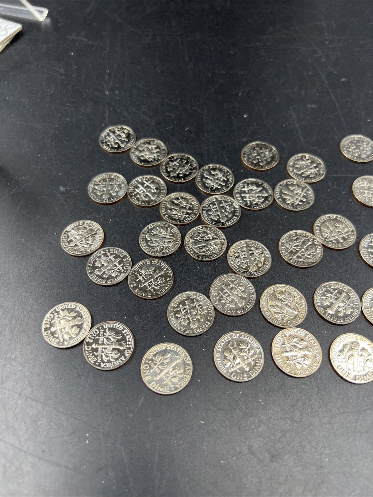 50 Coin Choice / Gem Proof 1971 S 10c Roosevelt Clad Dime Coin Roll
