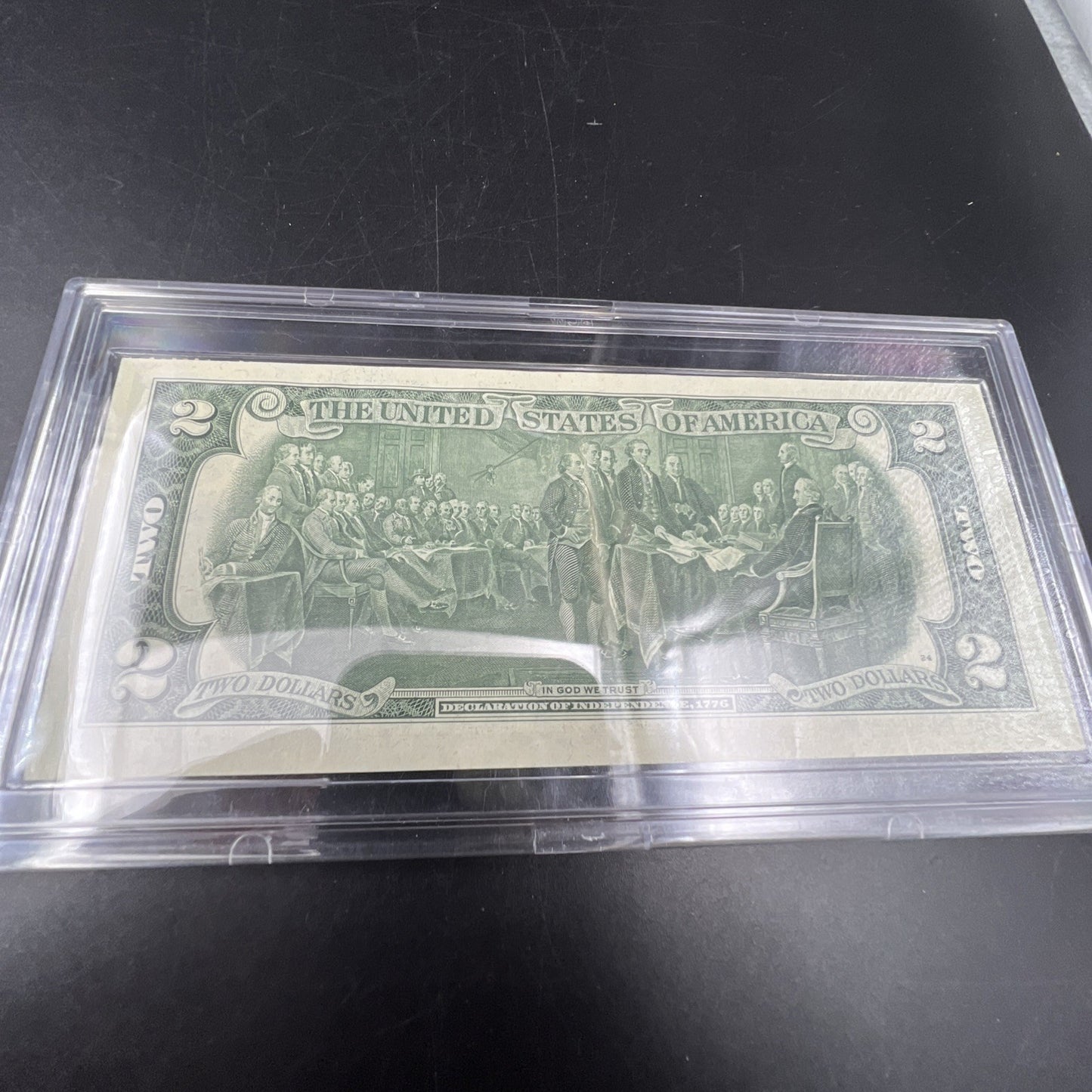 1976 $2 Bicentennial Postal FRN Federal Reserve Note High Falls NY CU UNC #605