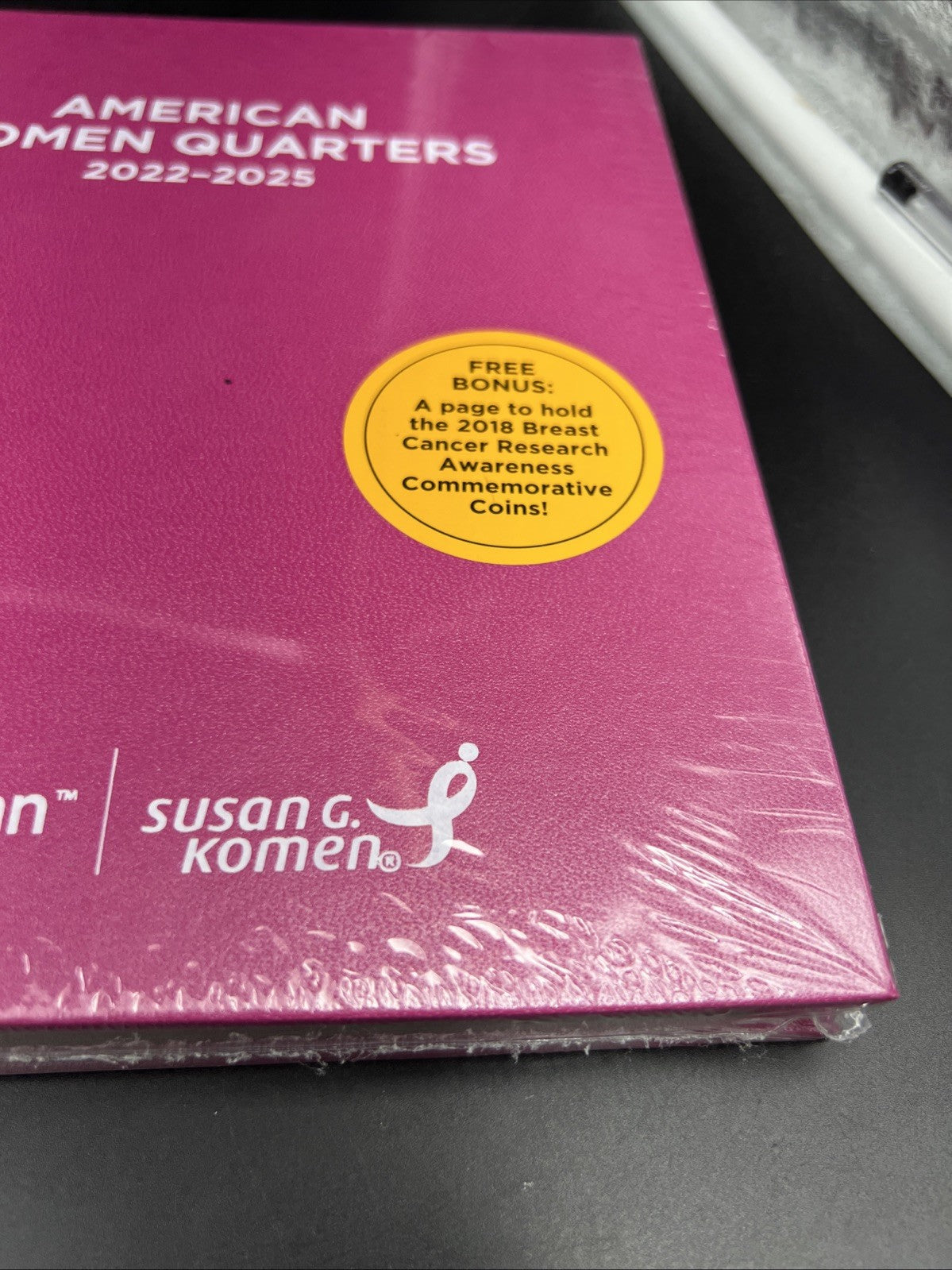 Susan G. Komen® American Women Quarters Album 2022-2025 New Sealed