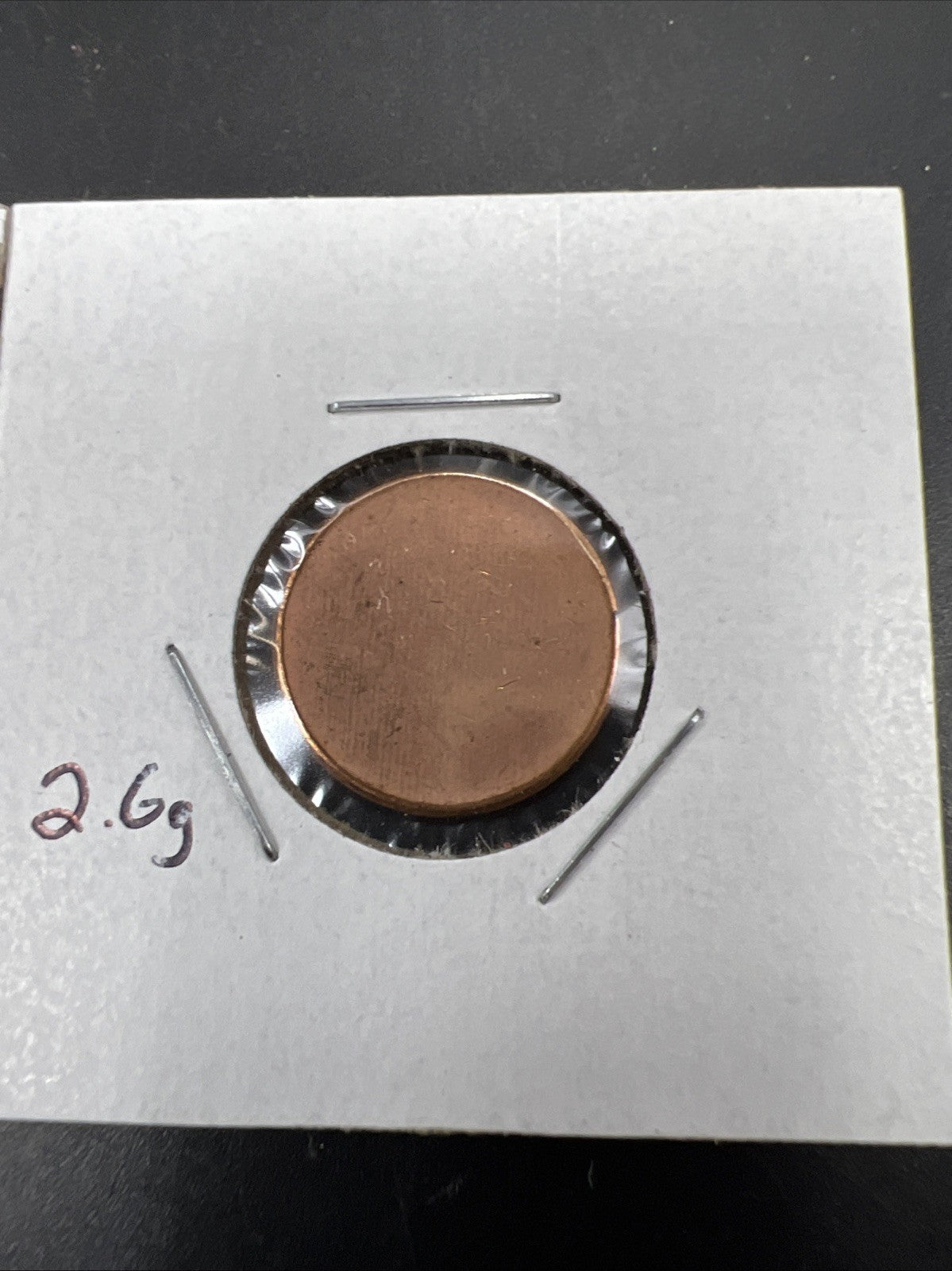 2 Coin Error Set Off Center & Blank Planchet Lincoln Memorial Cents