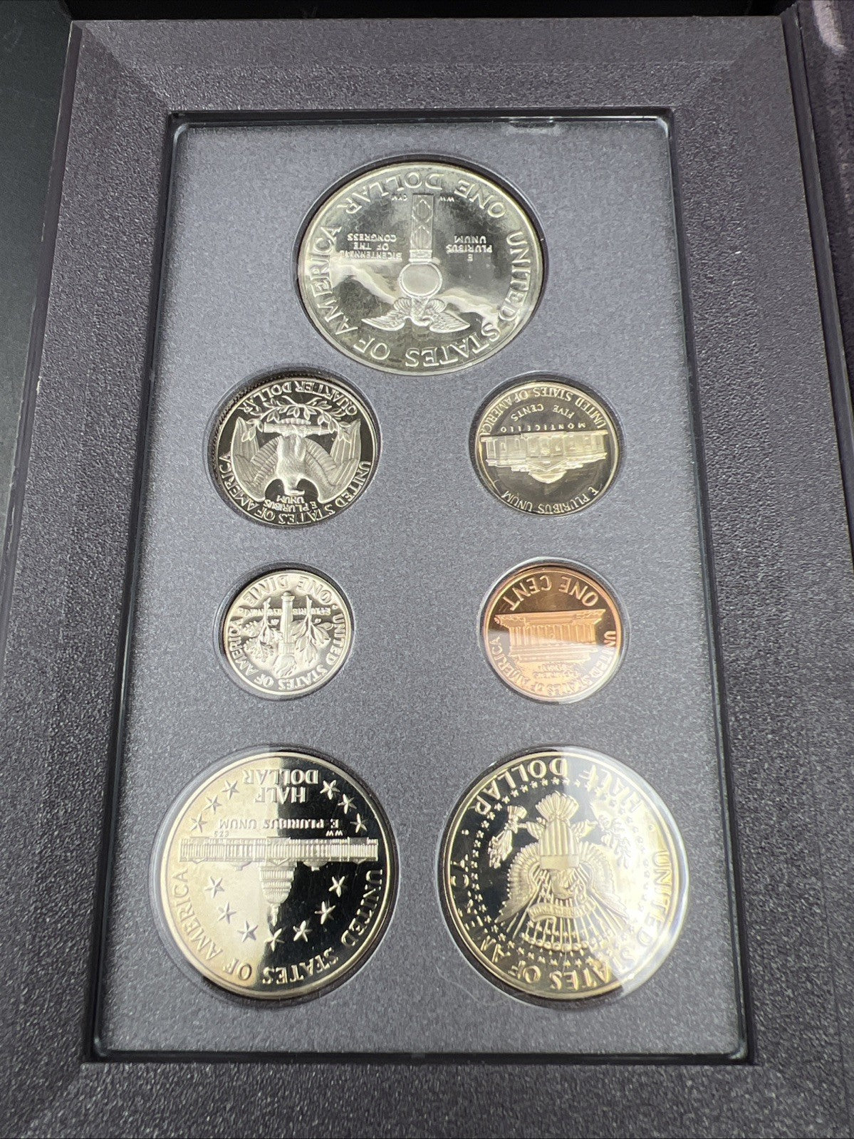 1989 S US Mint Prestige Proof Set OGP used Box & COA