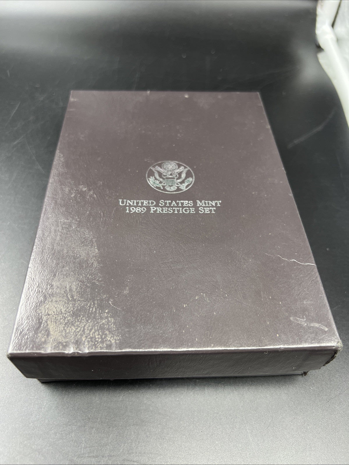 1989 S US Mint Prestige Proof Set OGP used Box & COA