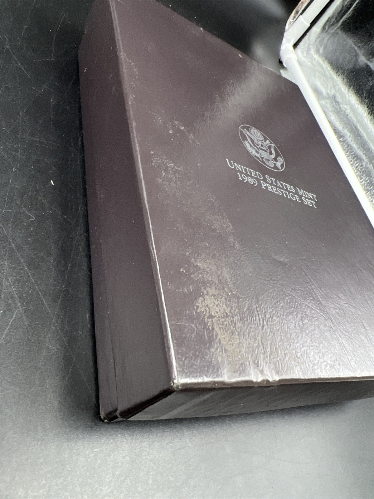 1989 S US Mint Prestige Proof Set OGP used Box & COA